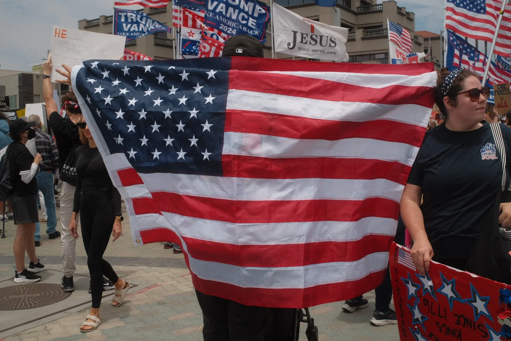 No Kings Rally Huntington Beach 2025