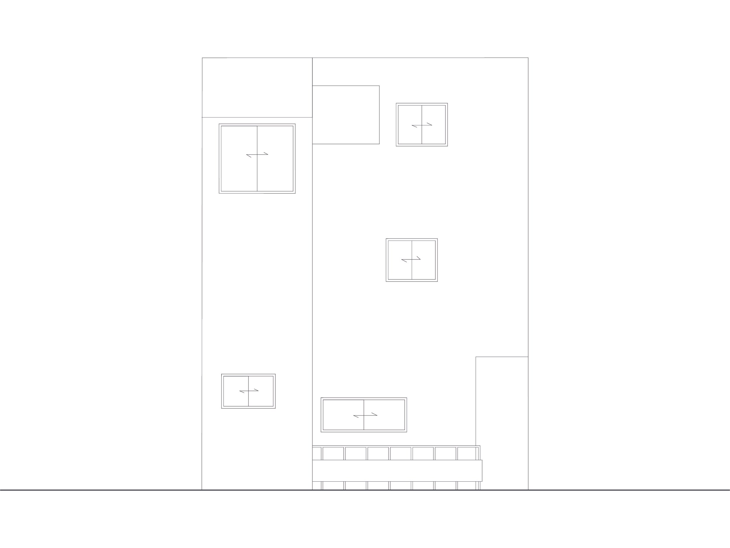 1/60 EAST ELEVATION
