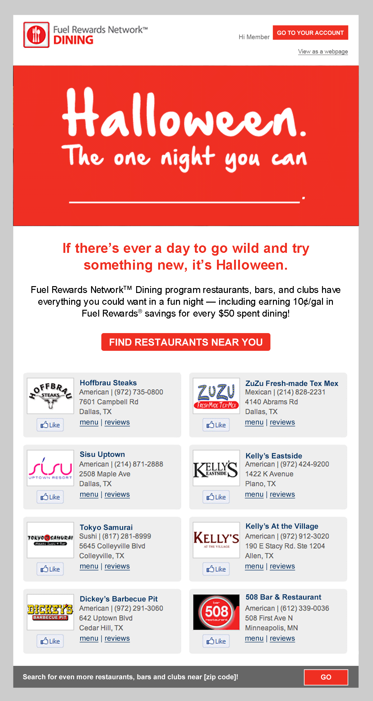 Fuel Rewards Network