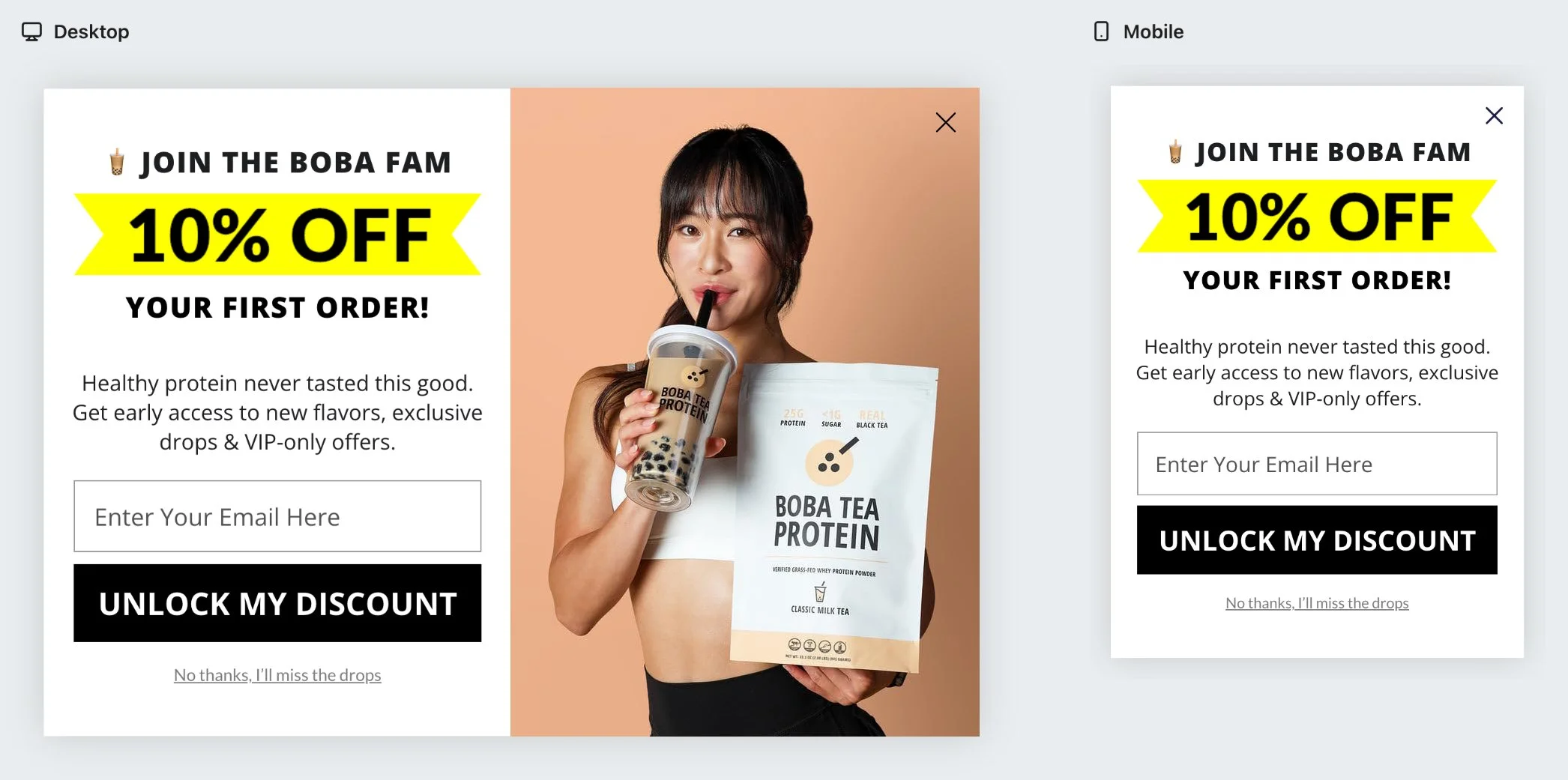 Email Opt-in
