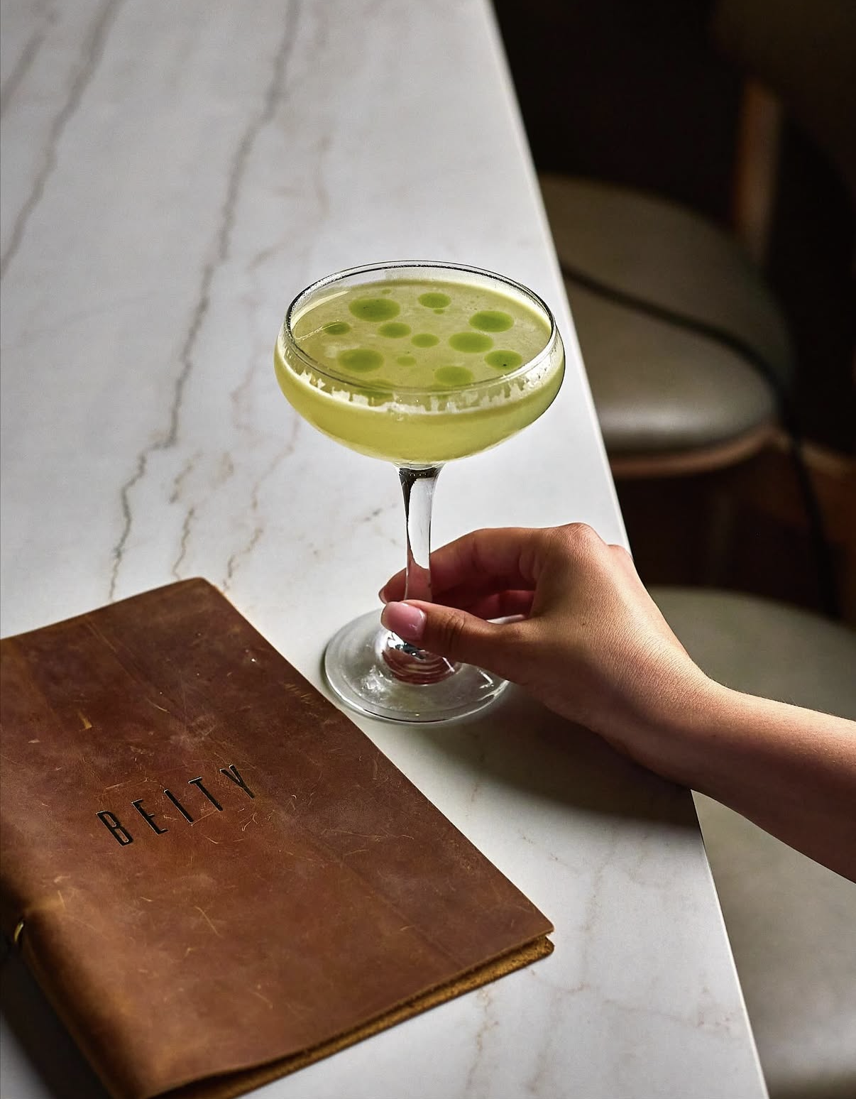 Tabbouleh Cocktail, Menu
