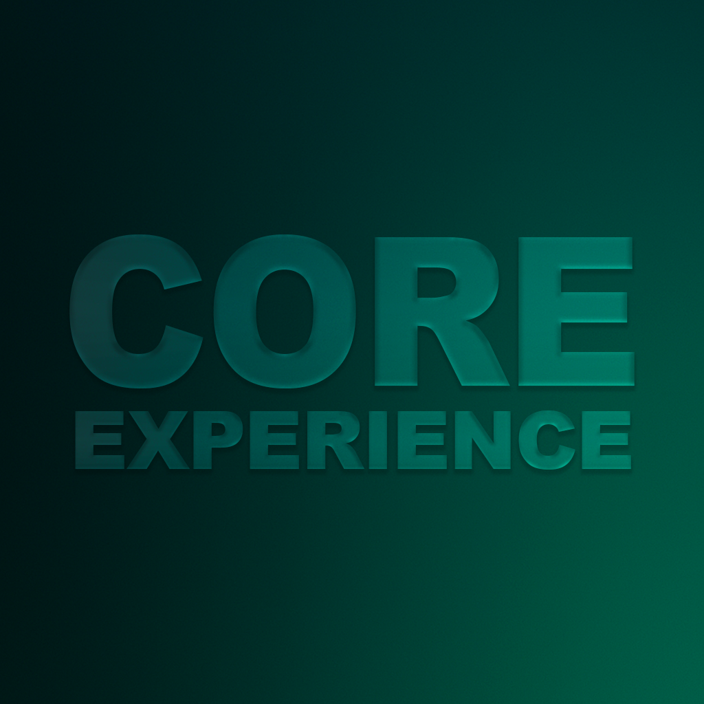 Text displaying "Core Experience"