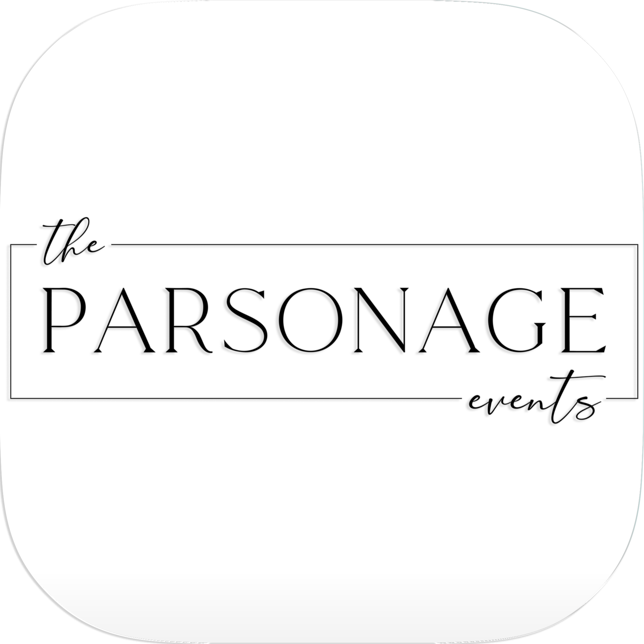 The Parsonage Events logo