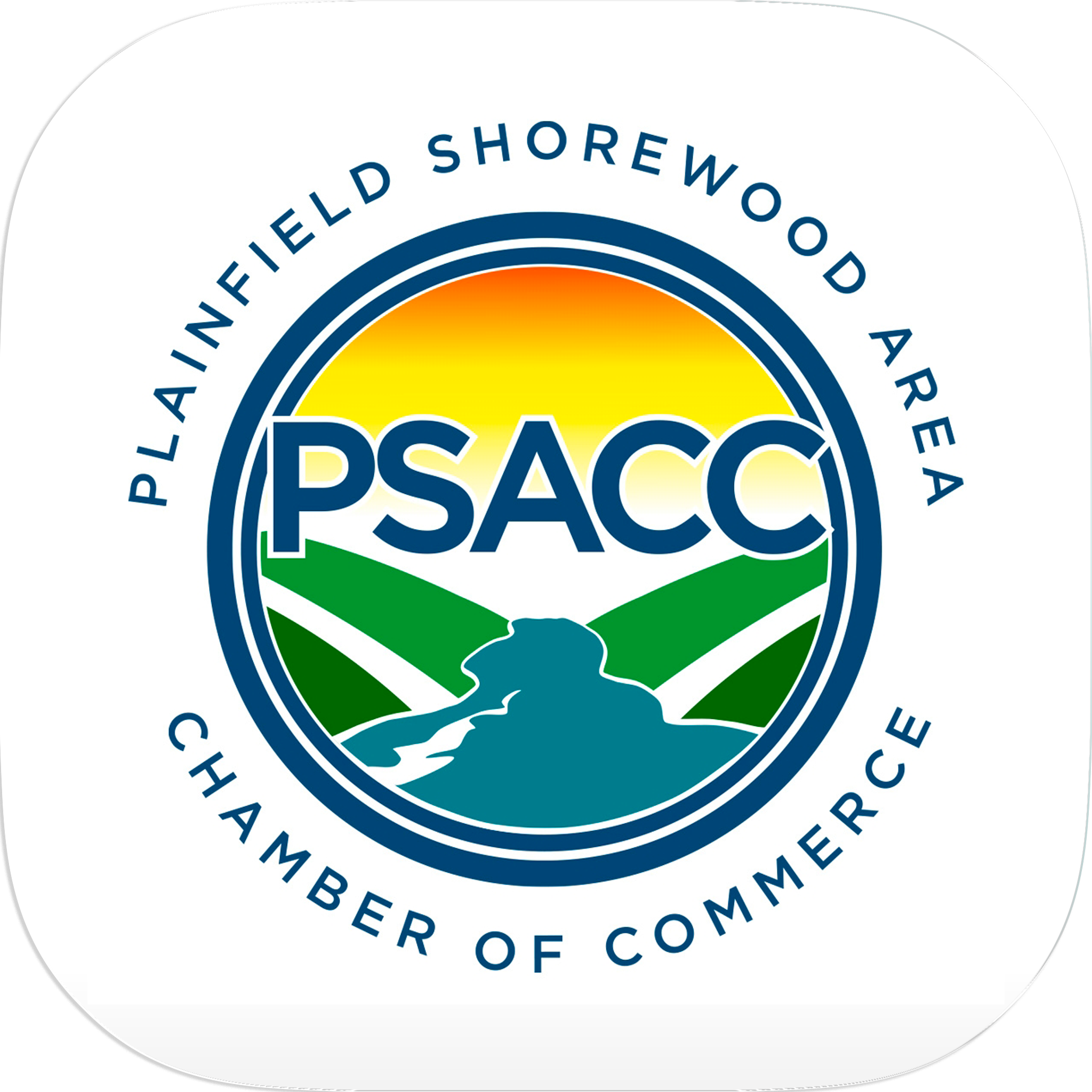 Plainfield Shorewood area chamber of commerce logo