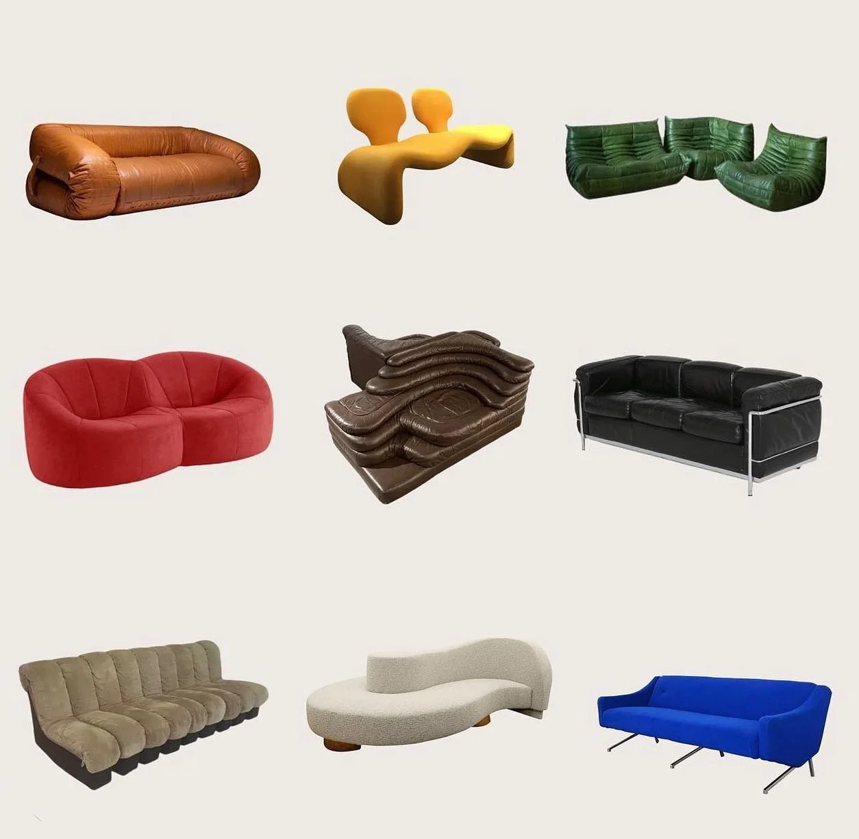 Pick of the week 🛋️ sofa designs by @designmarket_fr &amp; @selency