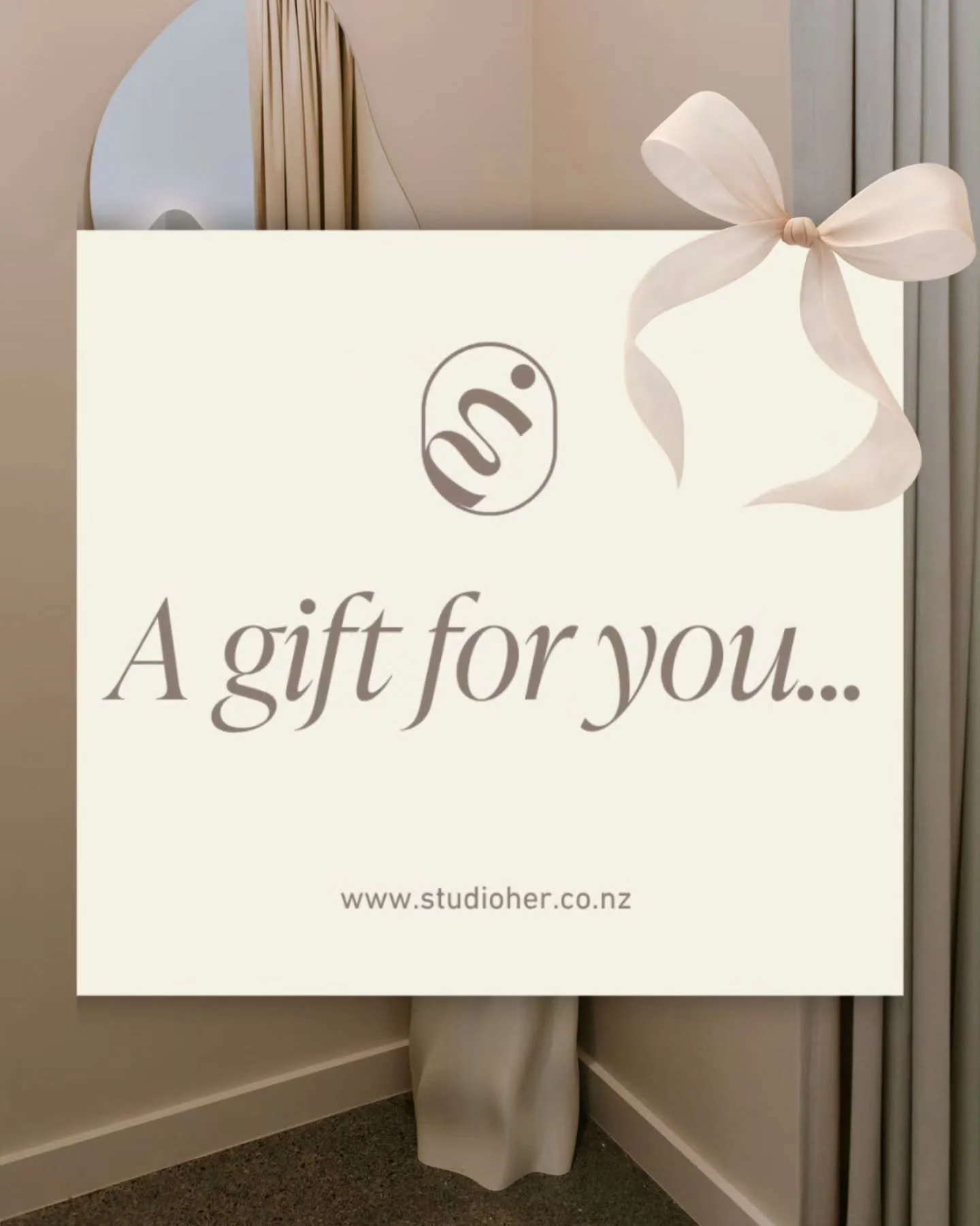 🎁 Give her something that&rsquo;s truly for HER. 🎁

For the women who do everything &mdash; your girlfriend, wife, sister or mum &mdash; give a gift that lets her slow down, reset and feel good in her own body.

Studio Her Gift Vouchers

Available 