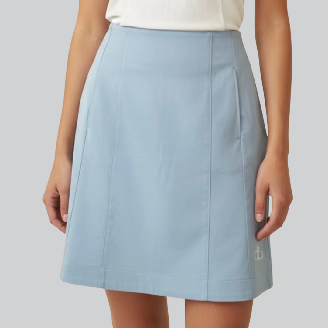 Panelled Golf Skirt