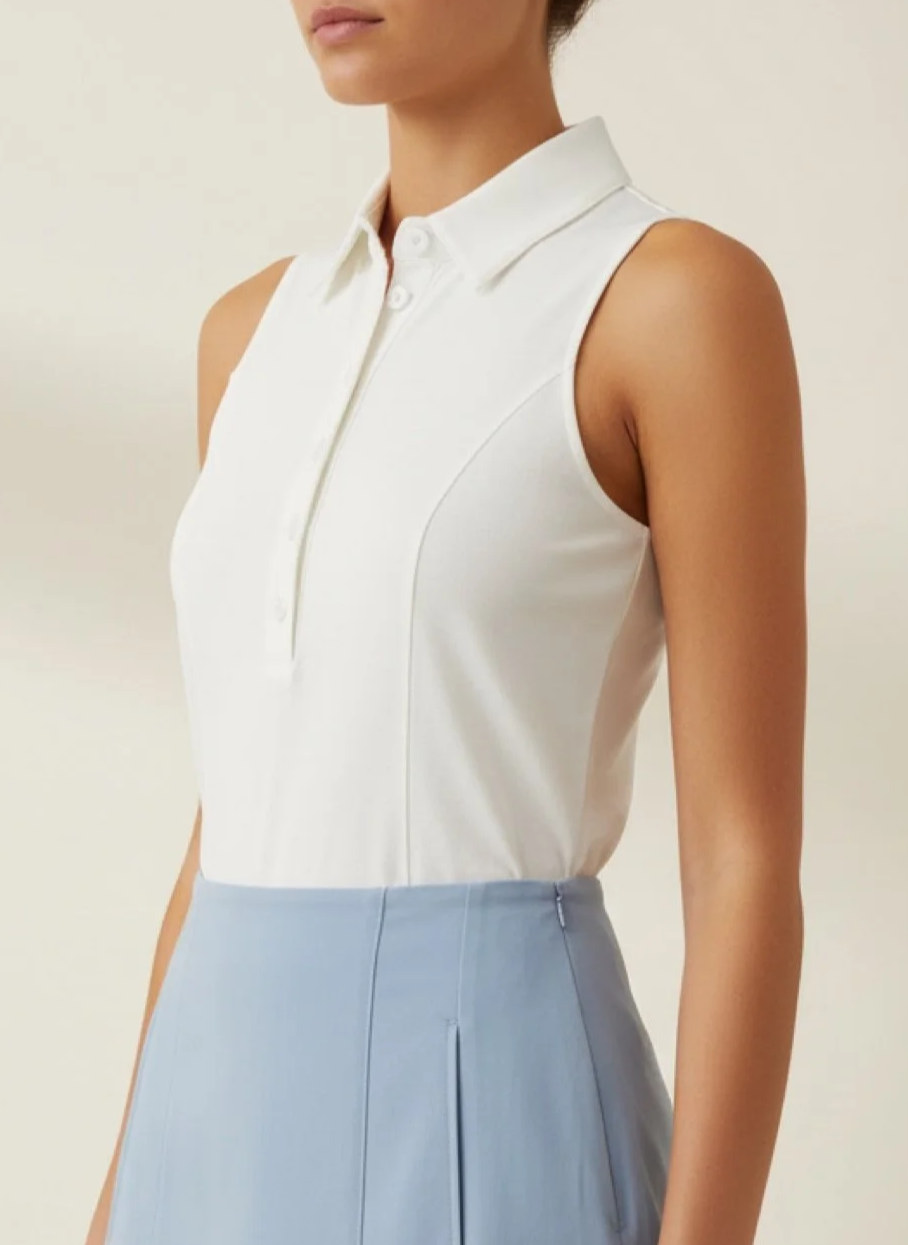 Sleeveless Golf Polo