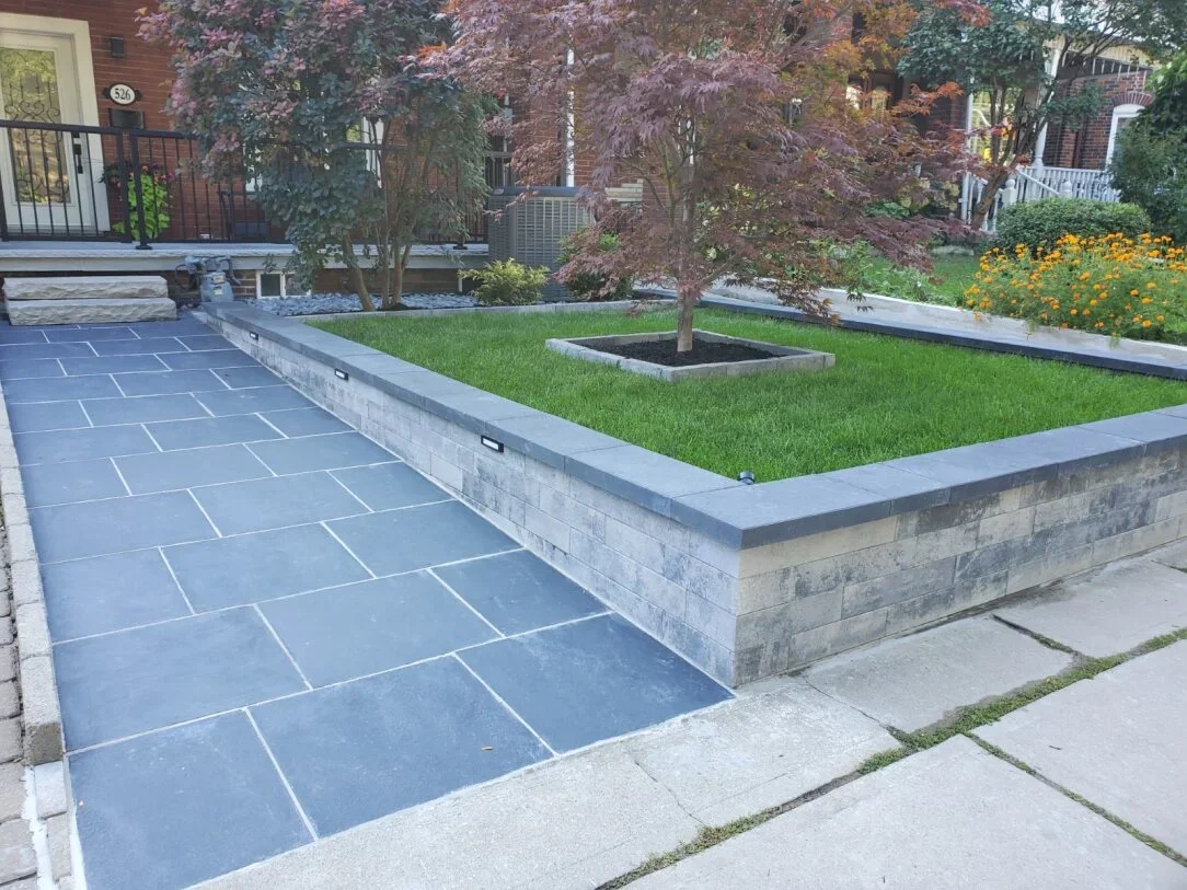 interlocking walkway cost Toronto porch transition