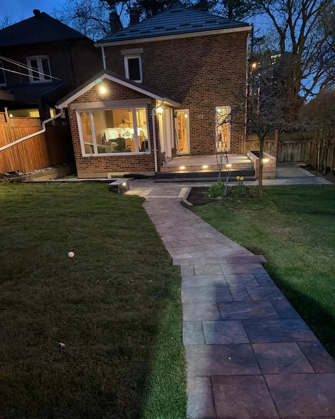 interlocking walkway cost Toronto salt exposure