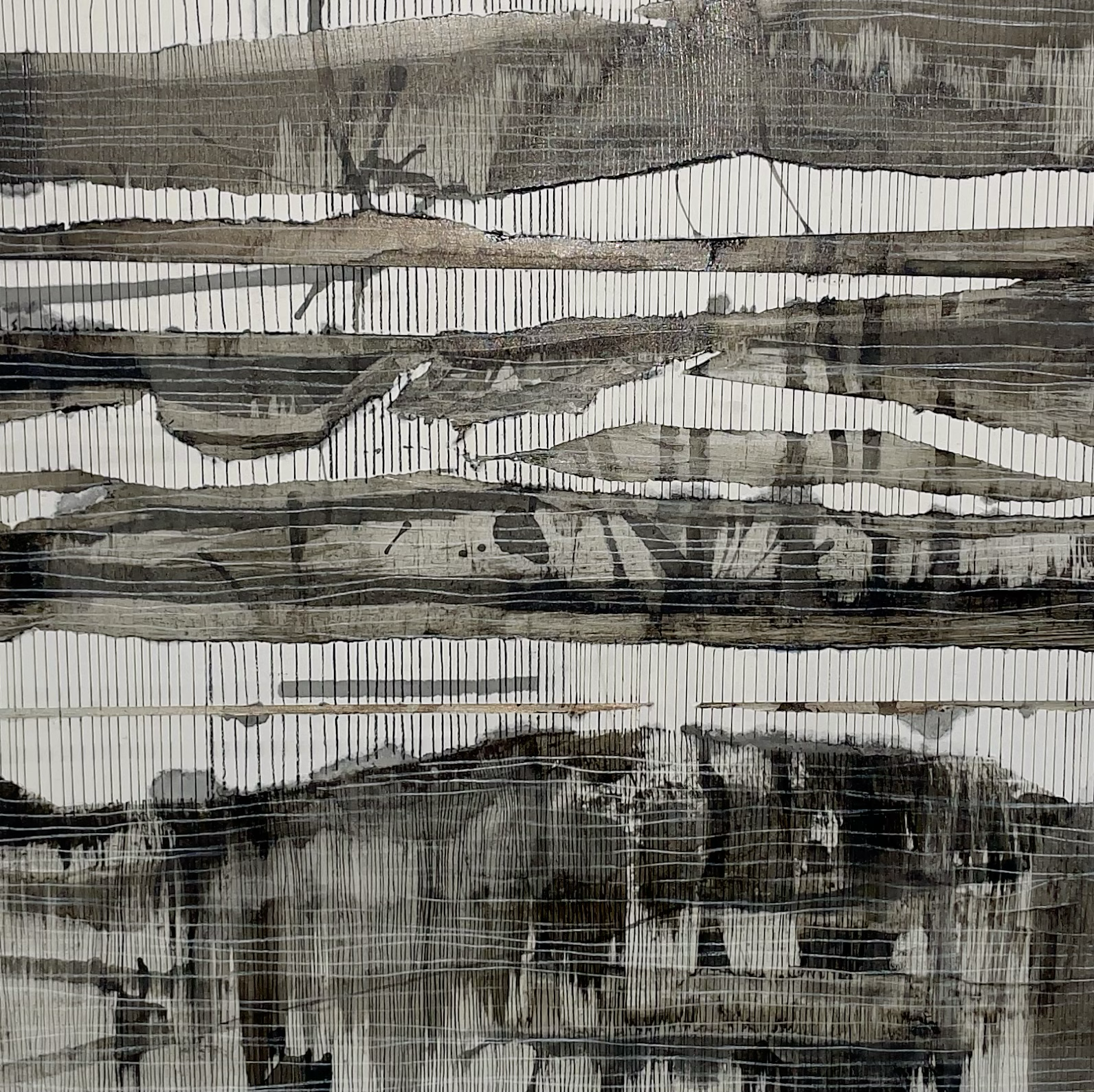 Amygdala Gala
Acrylic, ink on watercolor paper
11" x 11"
2022