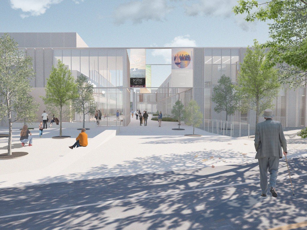 Vrbani Community centre Croatia – A contemporary community and health centre with library b Mažer Arhitektura that blends modern design with traditional Mediterranean elements. Compact, functional