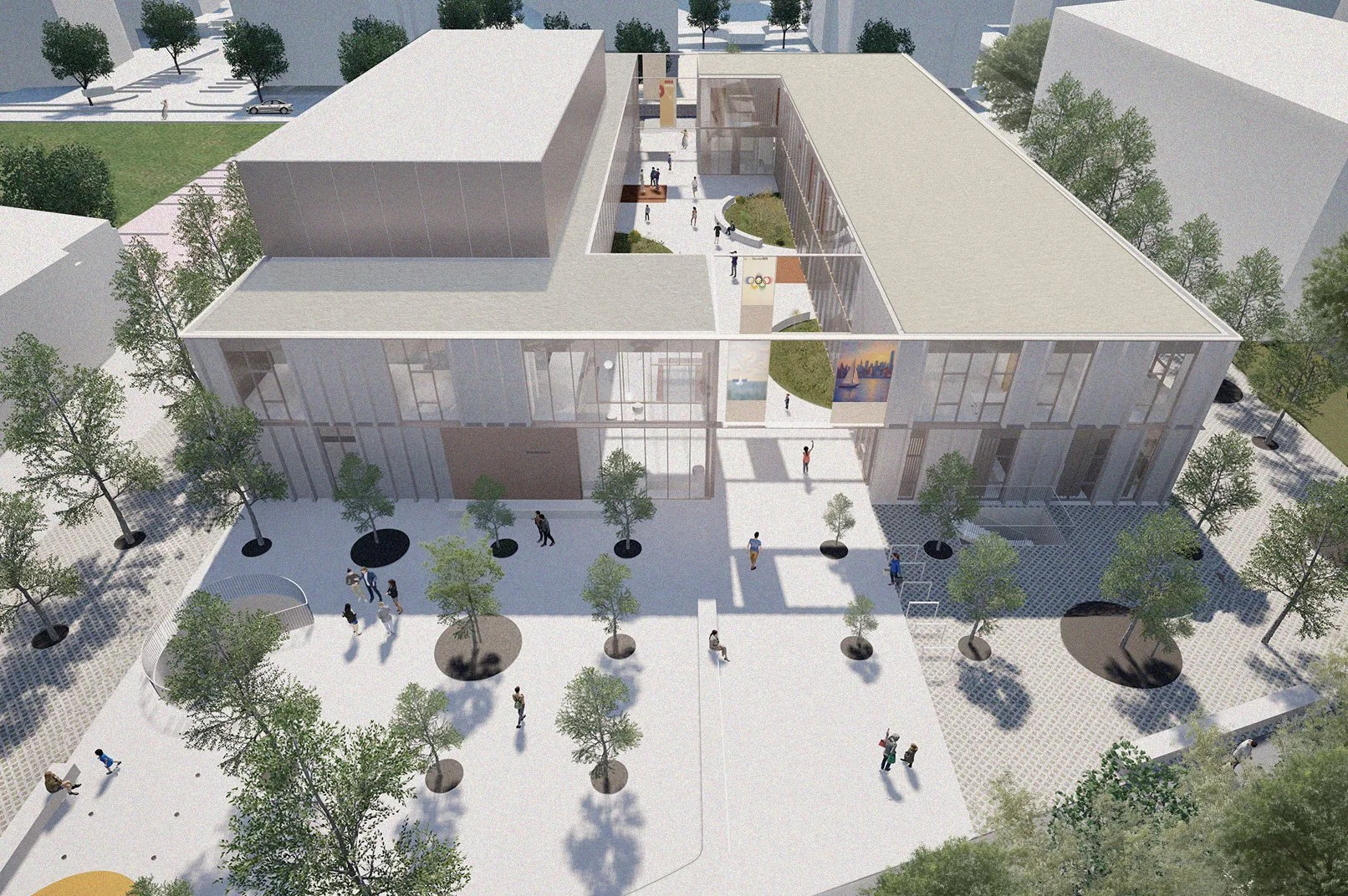 Vrbani Community centre Croatia – A contemporary community and health centre with library b Mažer Arhitektura that blends modern design with traditional Mediterranean elements. Compact, functional