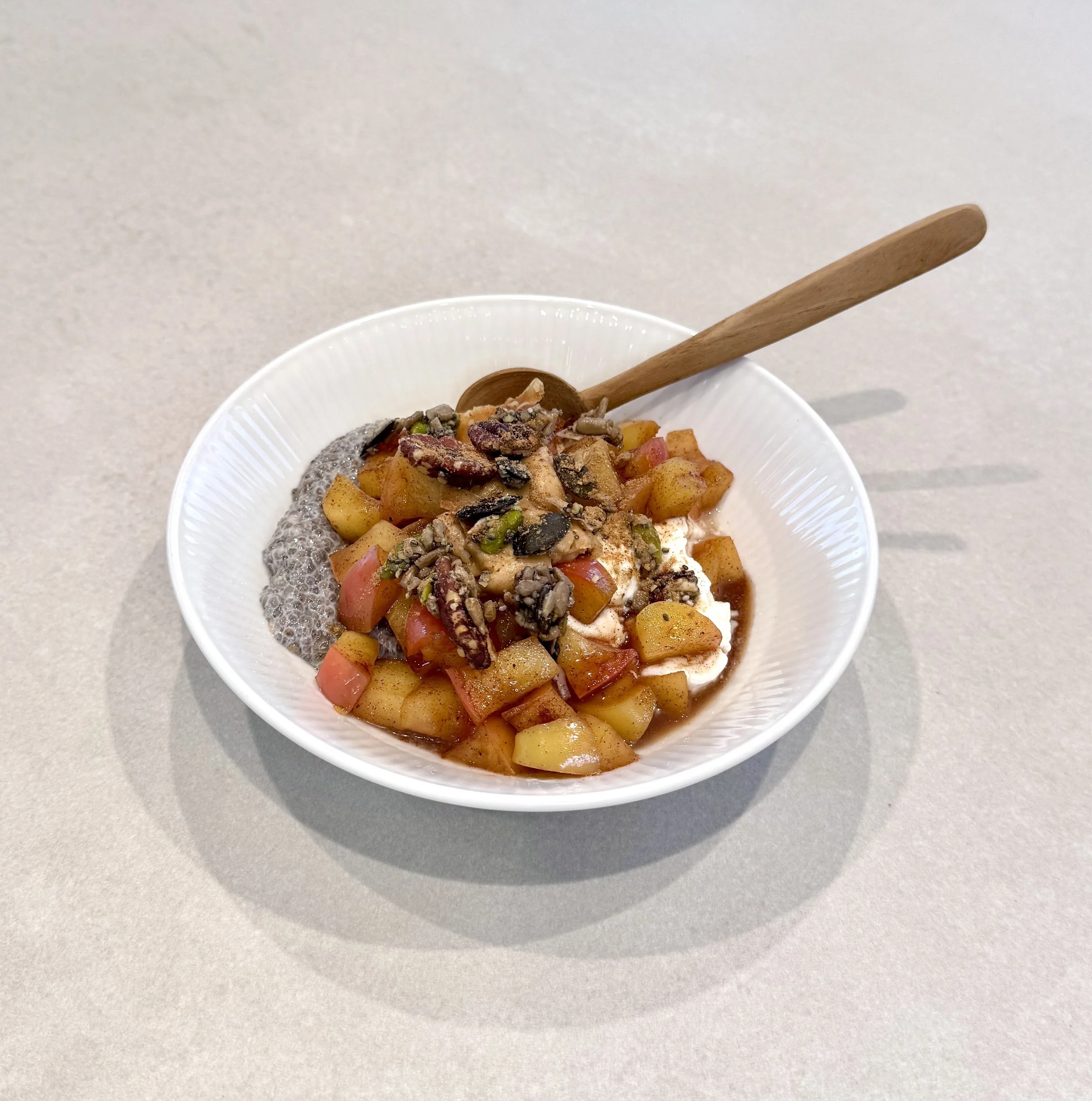 Apple Pie Breakfast Bowl