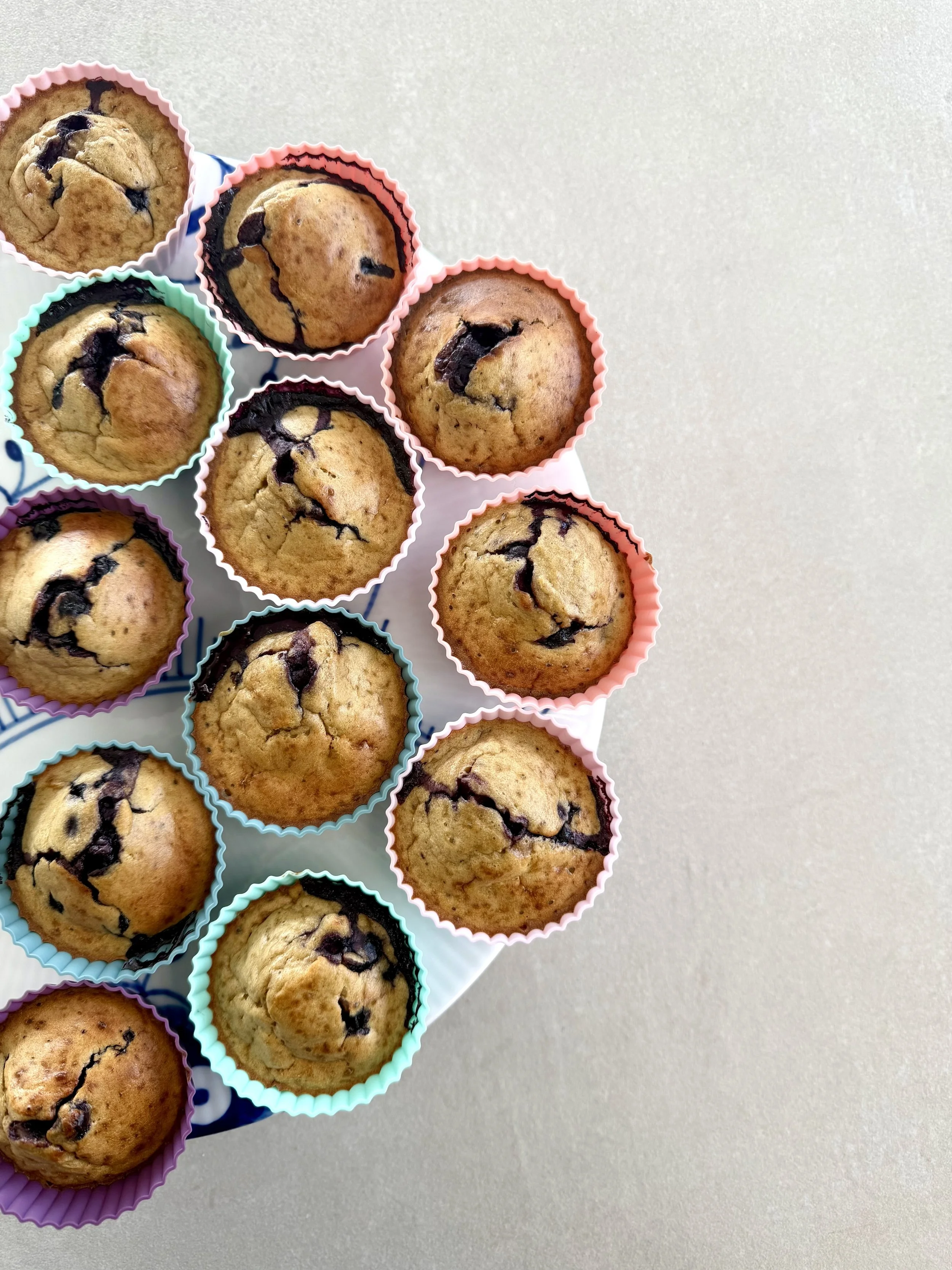 Banana Blueberry Egg Bites