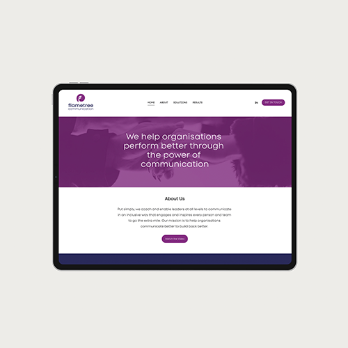 Squarespace for leadership coaching