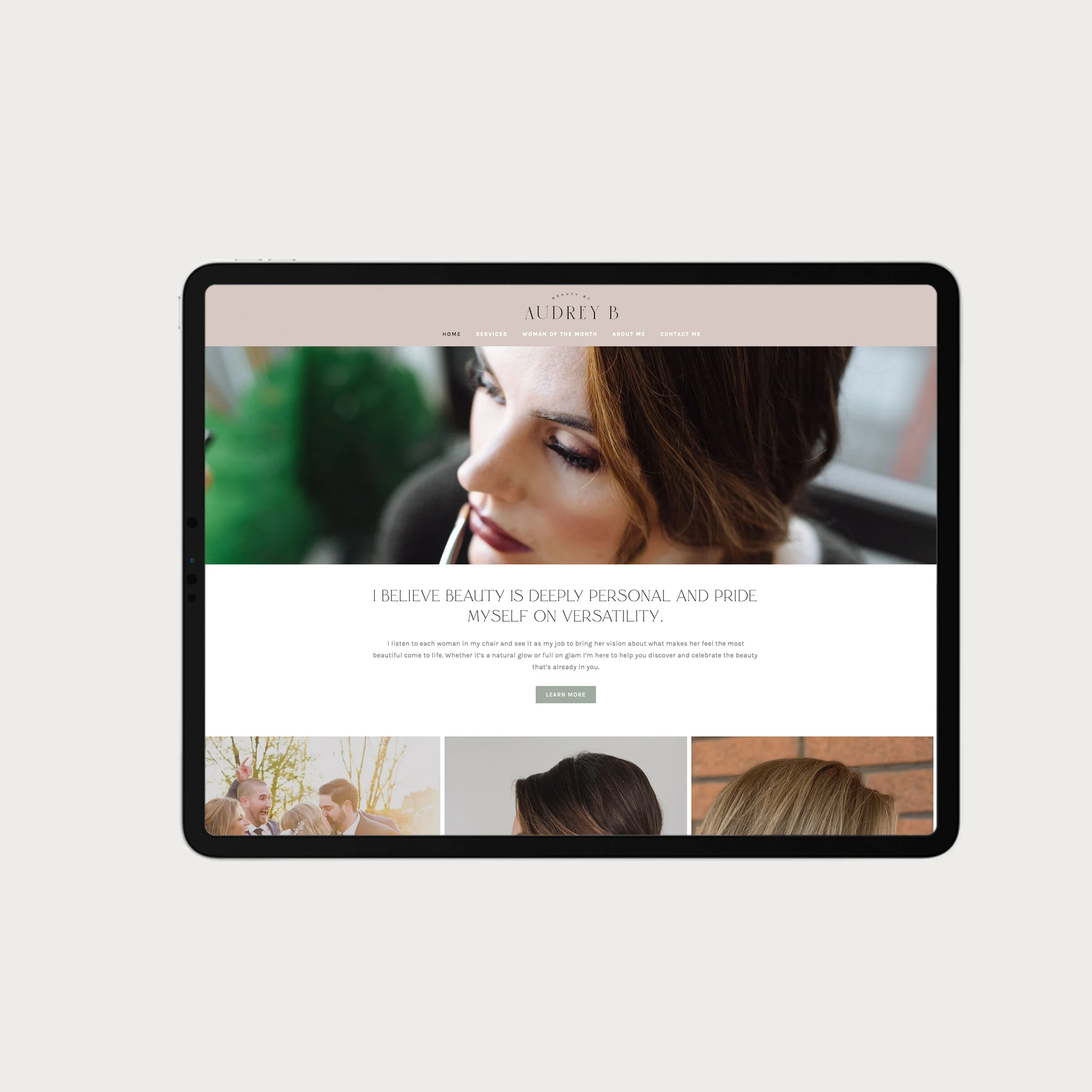 Squarespace for Hair and Makeup Stylists