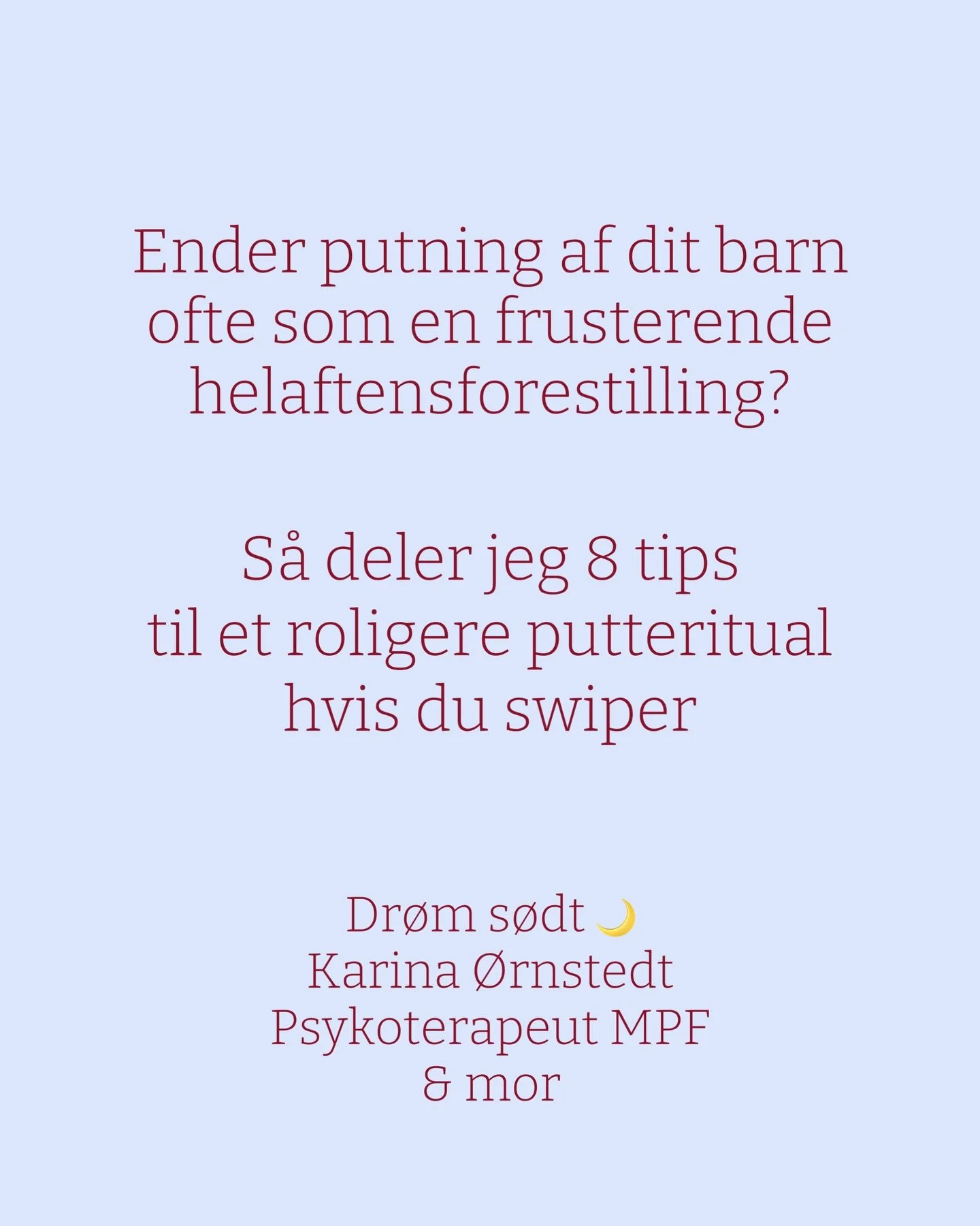 Dr&oslash;m s&oslash;dt 🌙