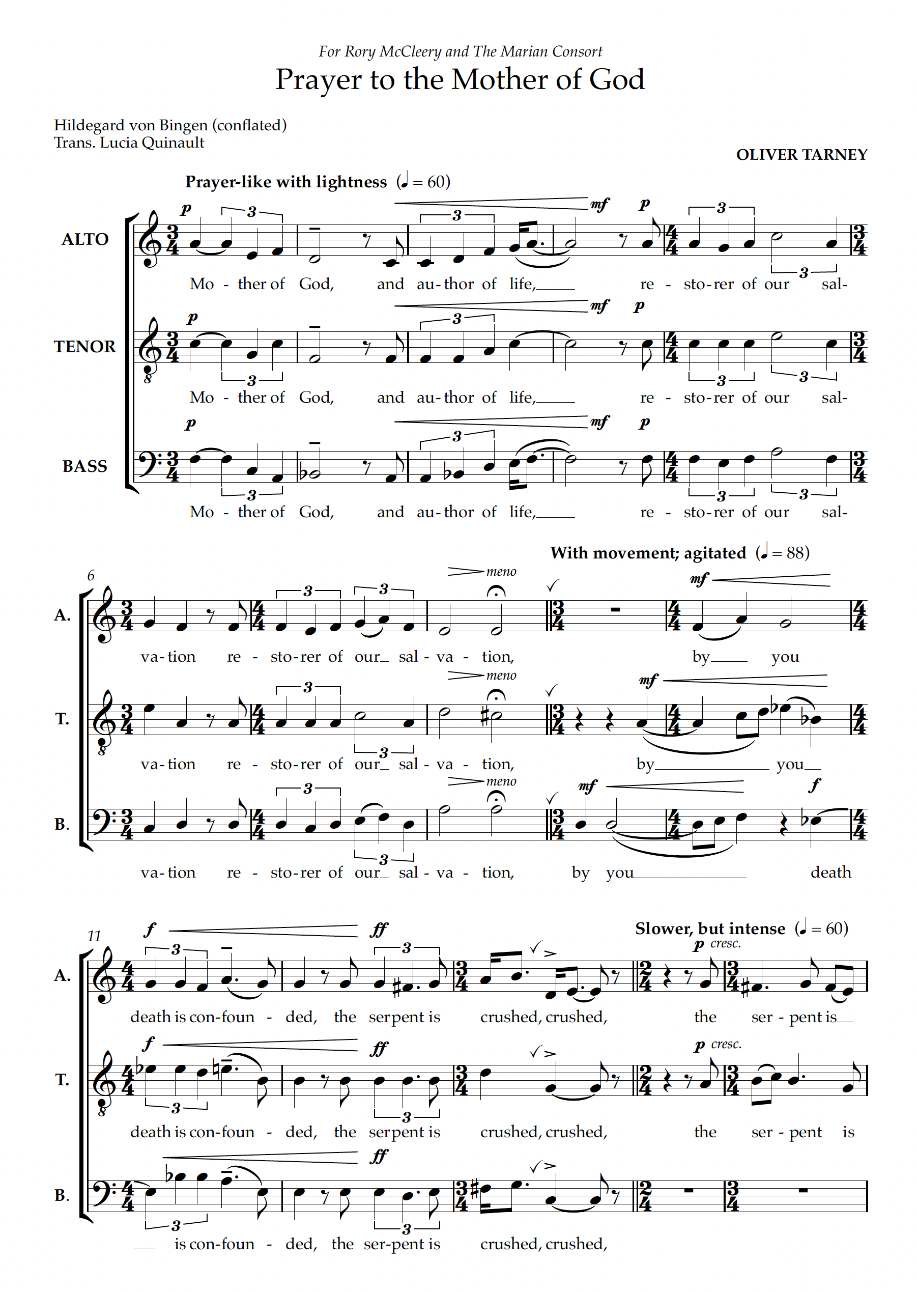 Prayer to the Mother of God