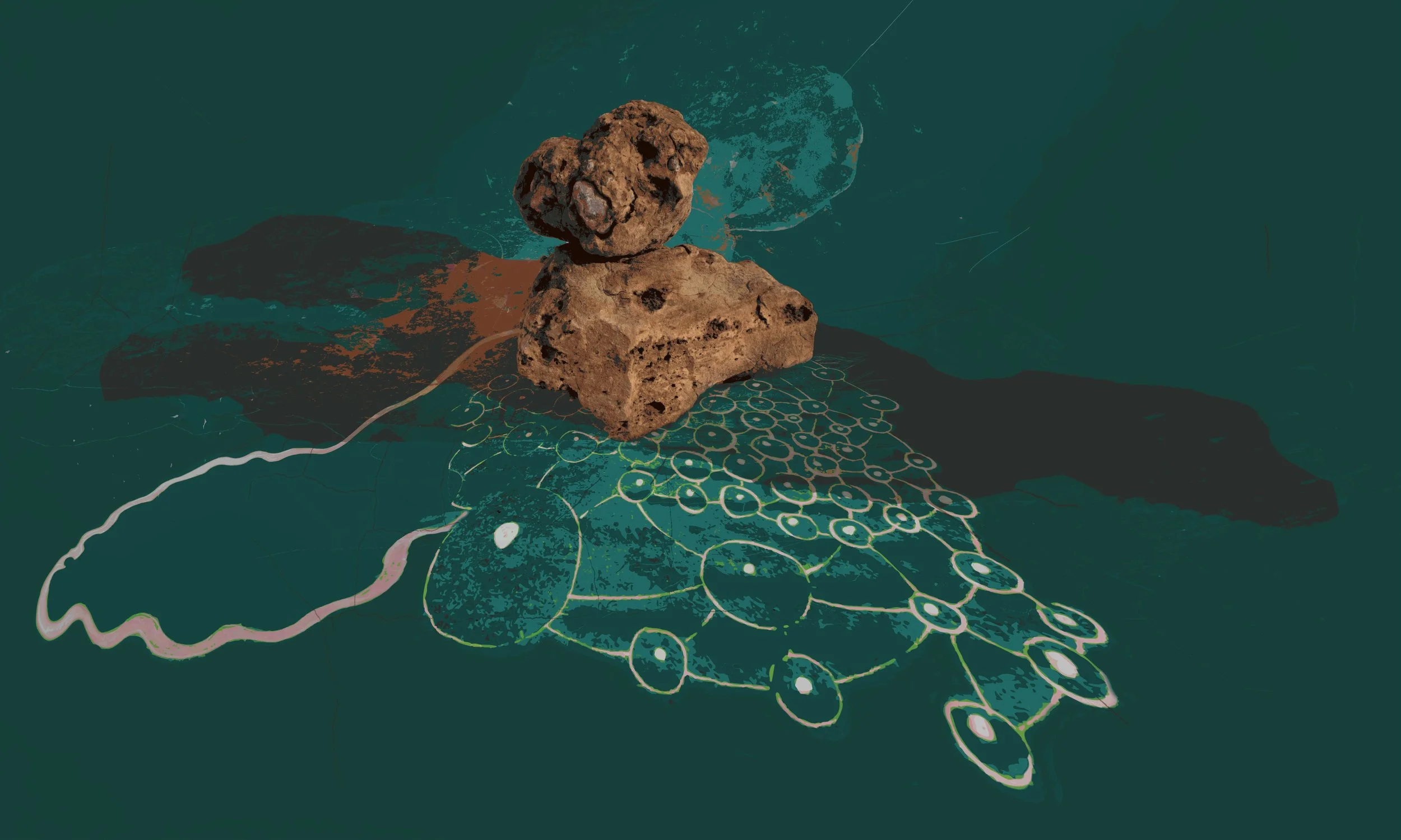 SIKHO SIYOTULA-SIEGEMUND: Cosmic Dust, 2018, Felix Schoeller True Fibre Matte Fine art paper, DiaMount with Matt Plexiglass Finish, 
 (10 prints and 3 Artist Proofs),
60 x 100cm.
