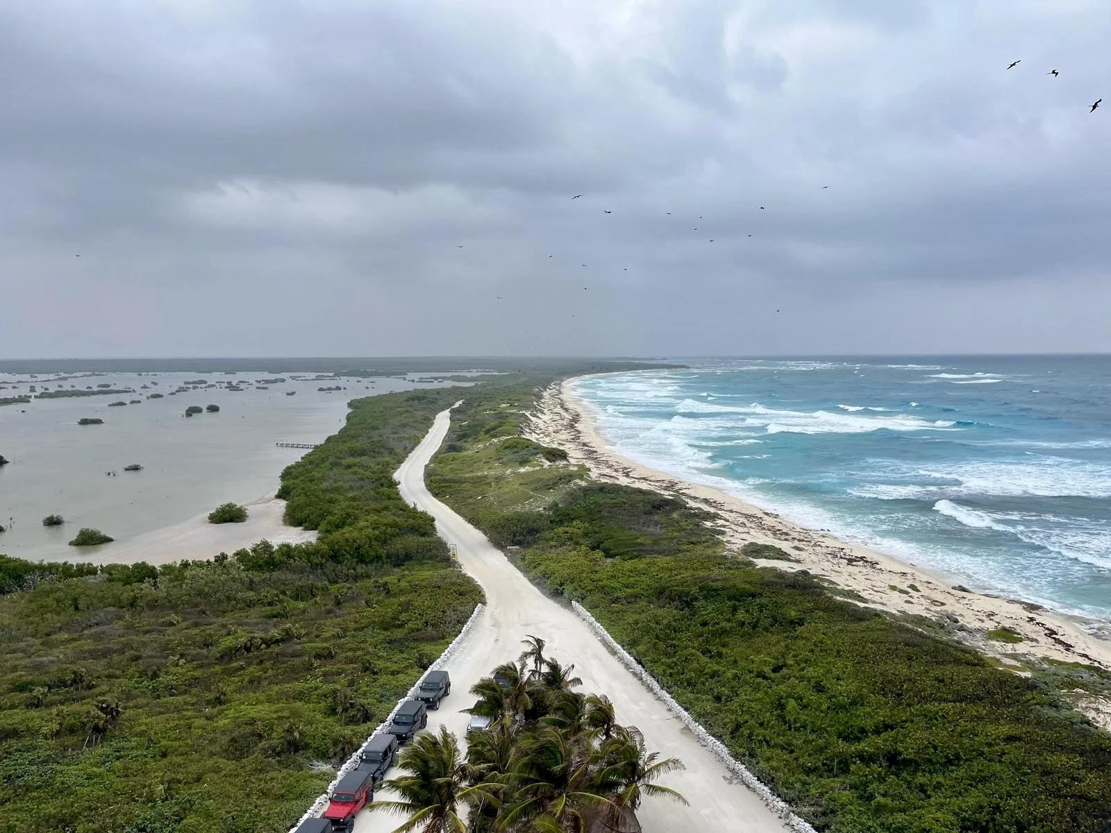 Aussicht vom Leuchtturm Punta Sur Eco Park - Cozumel