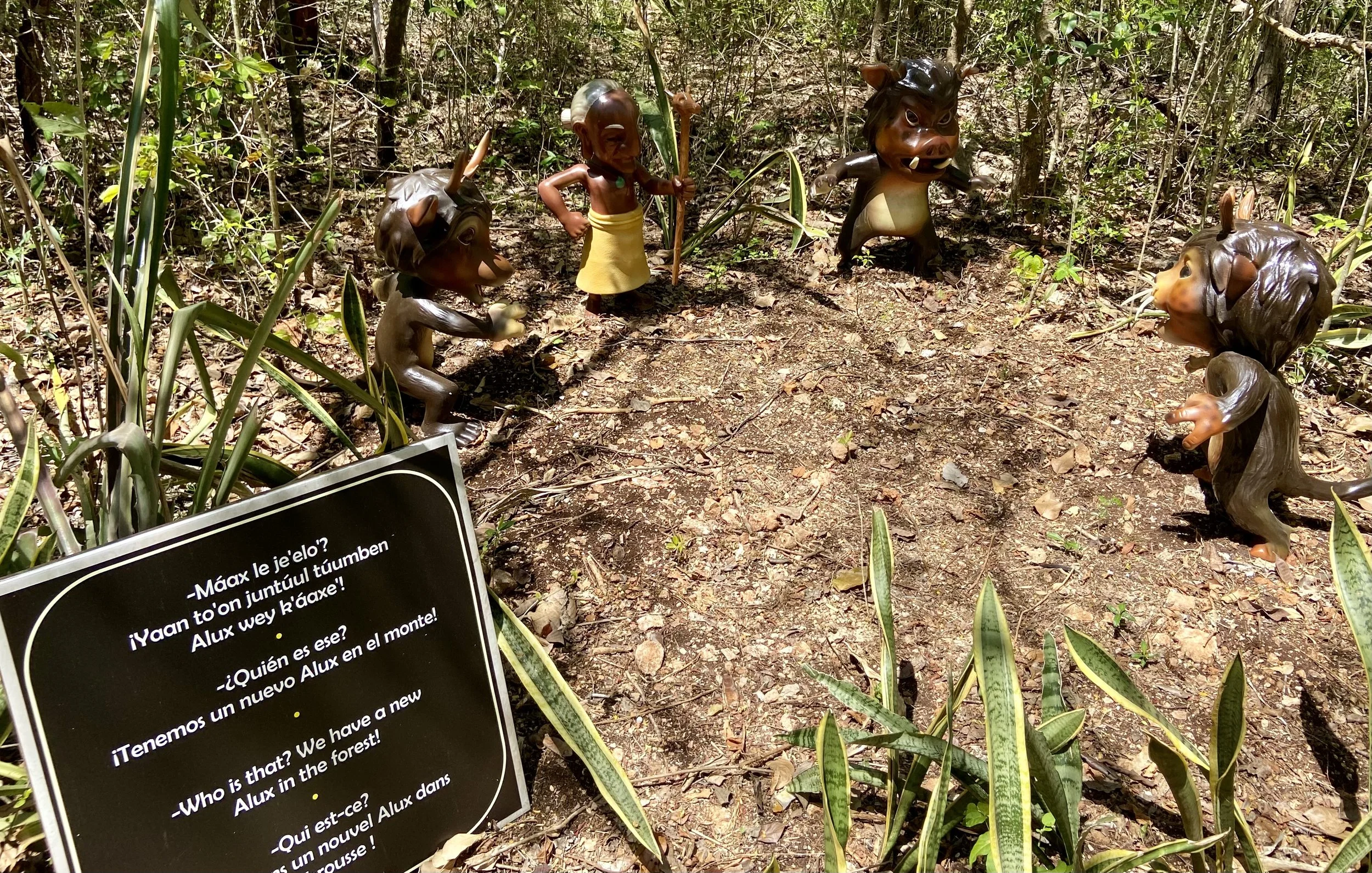 Aluxob im Museo Choco Story