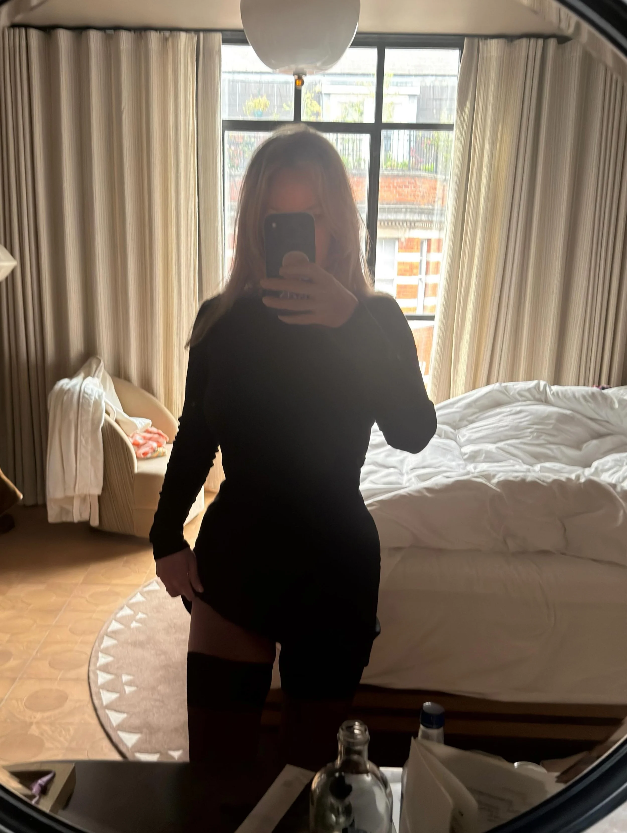This mirror has definitely seen better behaviour than mine