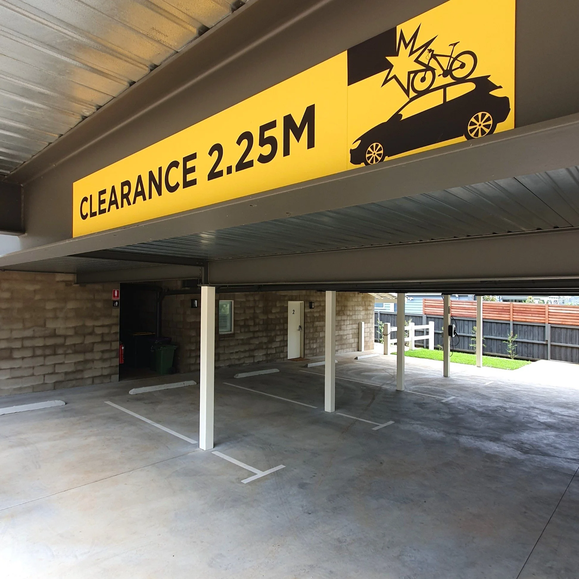 Carpark clearance at Scenic Marysville