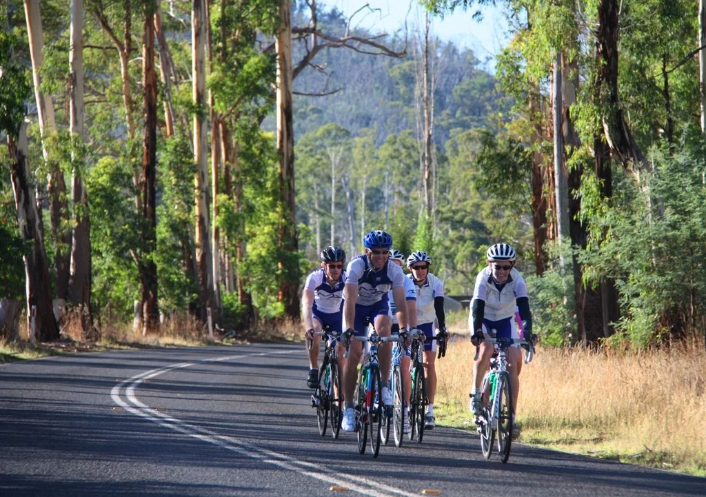 Cycling Buxton-Marysville Road