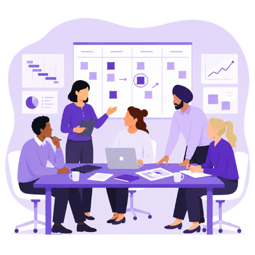 Teamshaper works with project teams