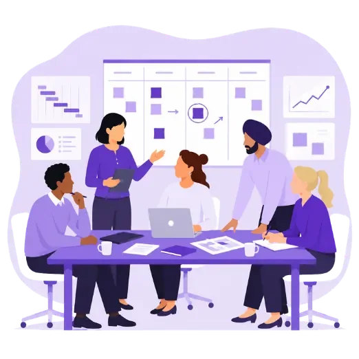 Teamshaper works with project teams