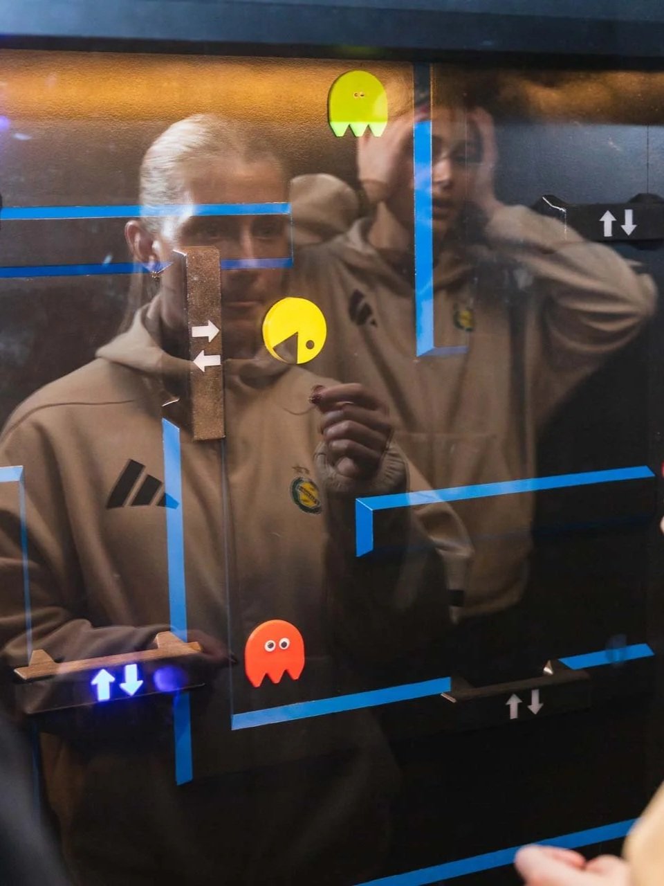 PacMan: En rolig kommunikationsövning på Teamfabriken Malmö och en flört med 80 talets klassiska spel Pacman.