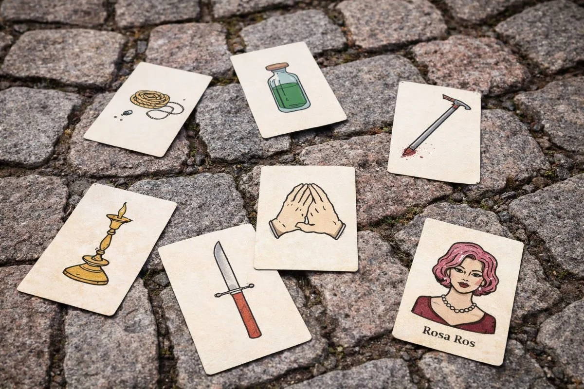 Samla ert företag och lös ett Murder Mystery på stan under er sommarfest