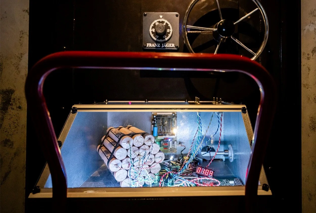 MasterMind: Ett av 30 uppdrag på Teamfabriken Malmö. Desarmera bomben innan det är för sent.