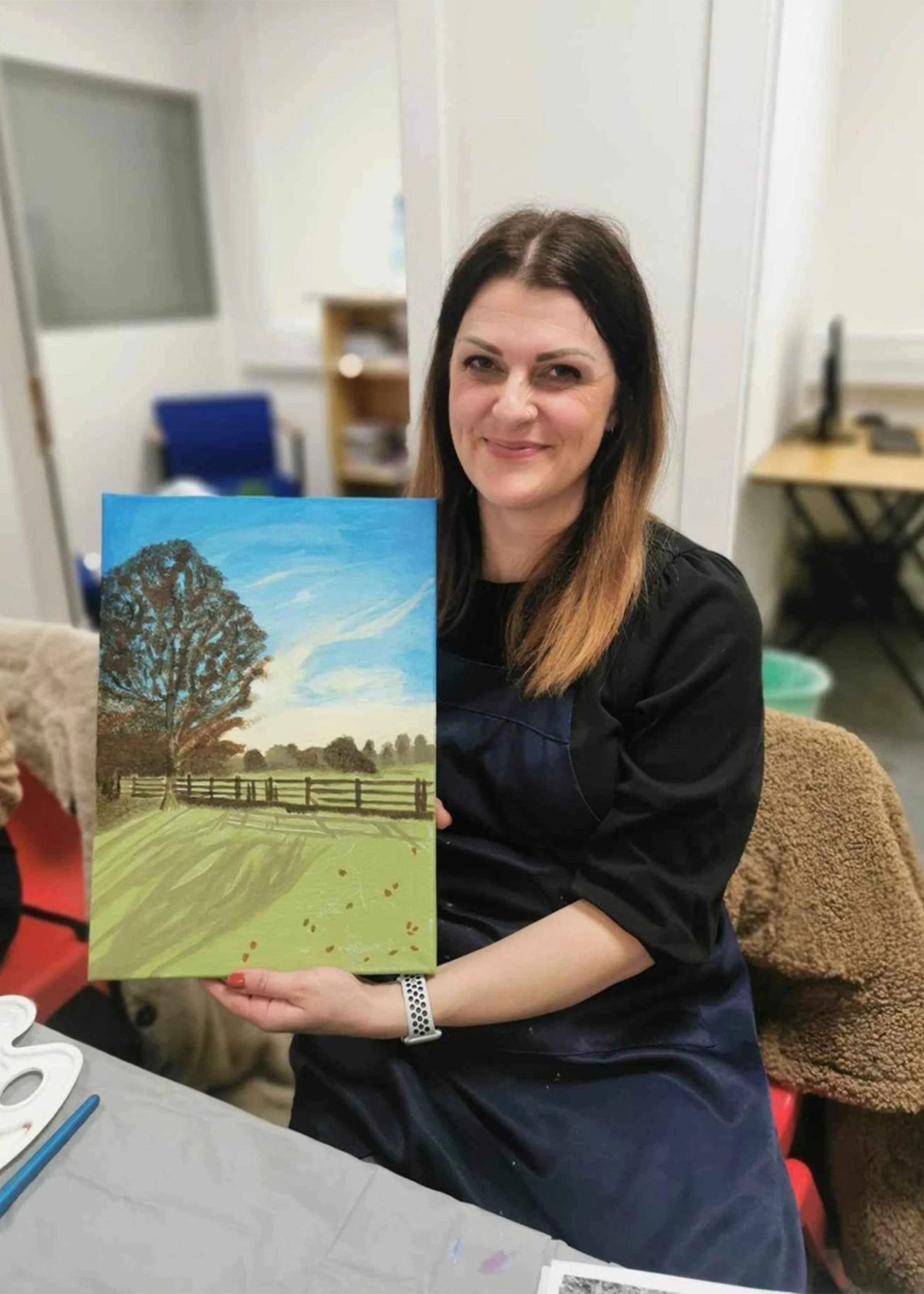 Arty-party-class-Enderby-Leicester-hayley-stokes