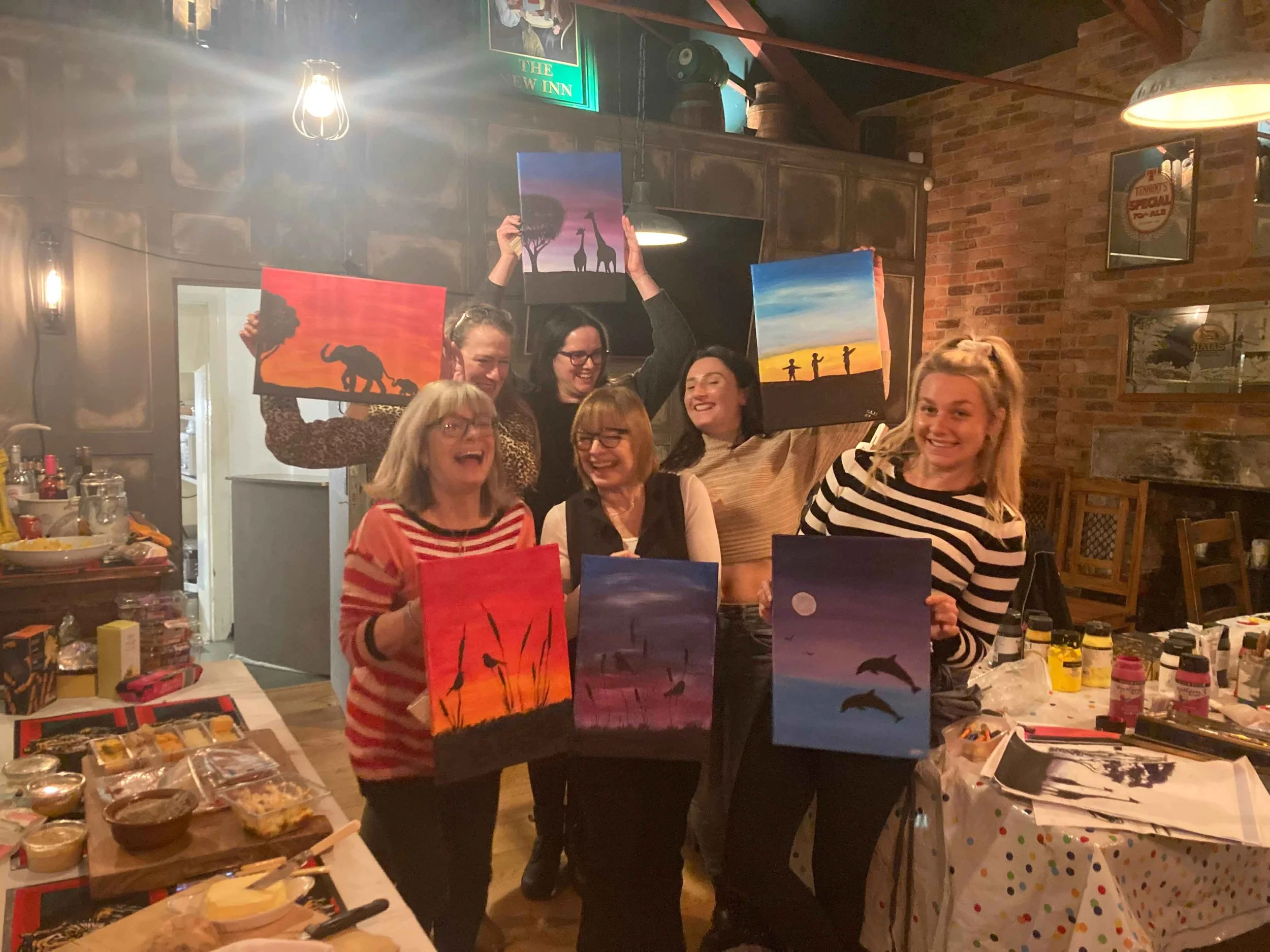 Arty-party-class-Enderby-Leicester-hayley-stokes