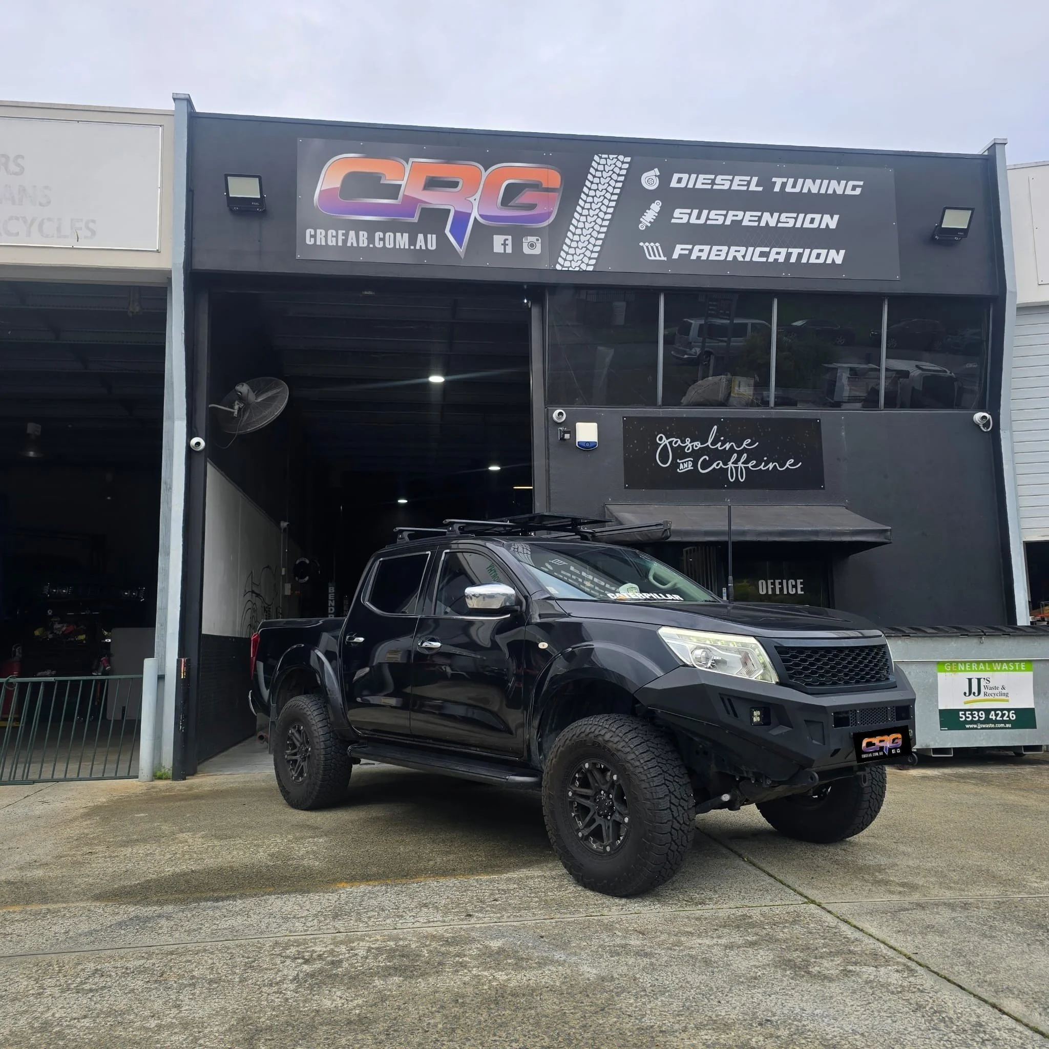 Exhaust and Tune!! 

Black beauty Was in for  our 3inch stainless DPF back with resonator  dumping at the diff and a rip in the dyno for some Tuning. 

🙄Stock power was 141hp horse power
😐Stock  torque 463nm of torque

😳CRG Tuned power 189hp 35% m
