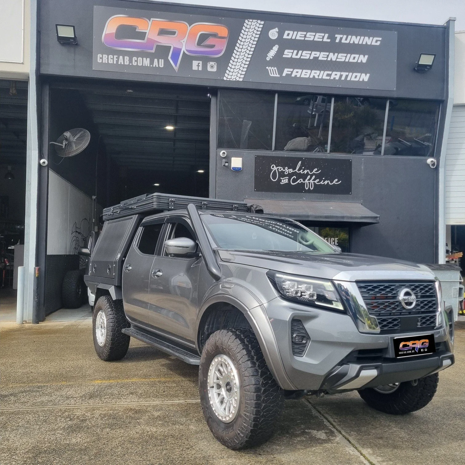Back again!! Returning customers is a great thing 

This one was here for a tune now it's back for the intercooler upgrade. 

All Fitted up inside the Series 5 grill. 
We often get asked the question if our intercooler effects the factory radar and c