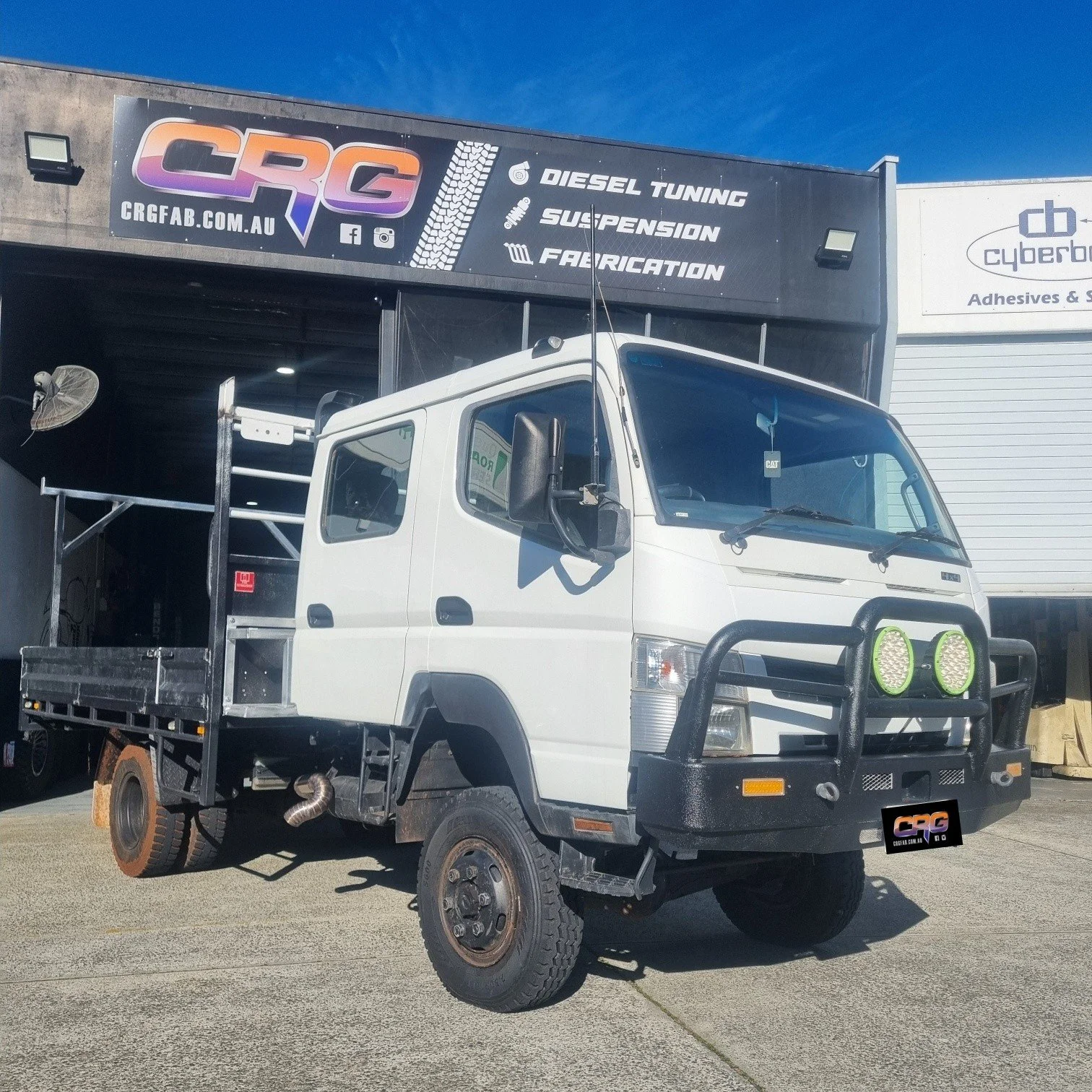 Mitsubishi Fuso truck. 

Good old Fuso!! Had a few cool mods Going on. Came in for a tune to get some power happening

🙄Stock power was 83hp horse power
😐Standard torque 266nm of torque
 
😀Stock power 129hp. 55% more  power 
😲Tuned torque 440nm  