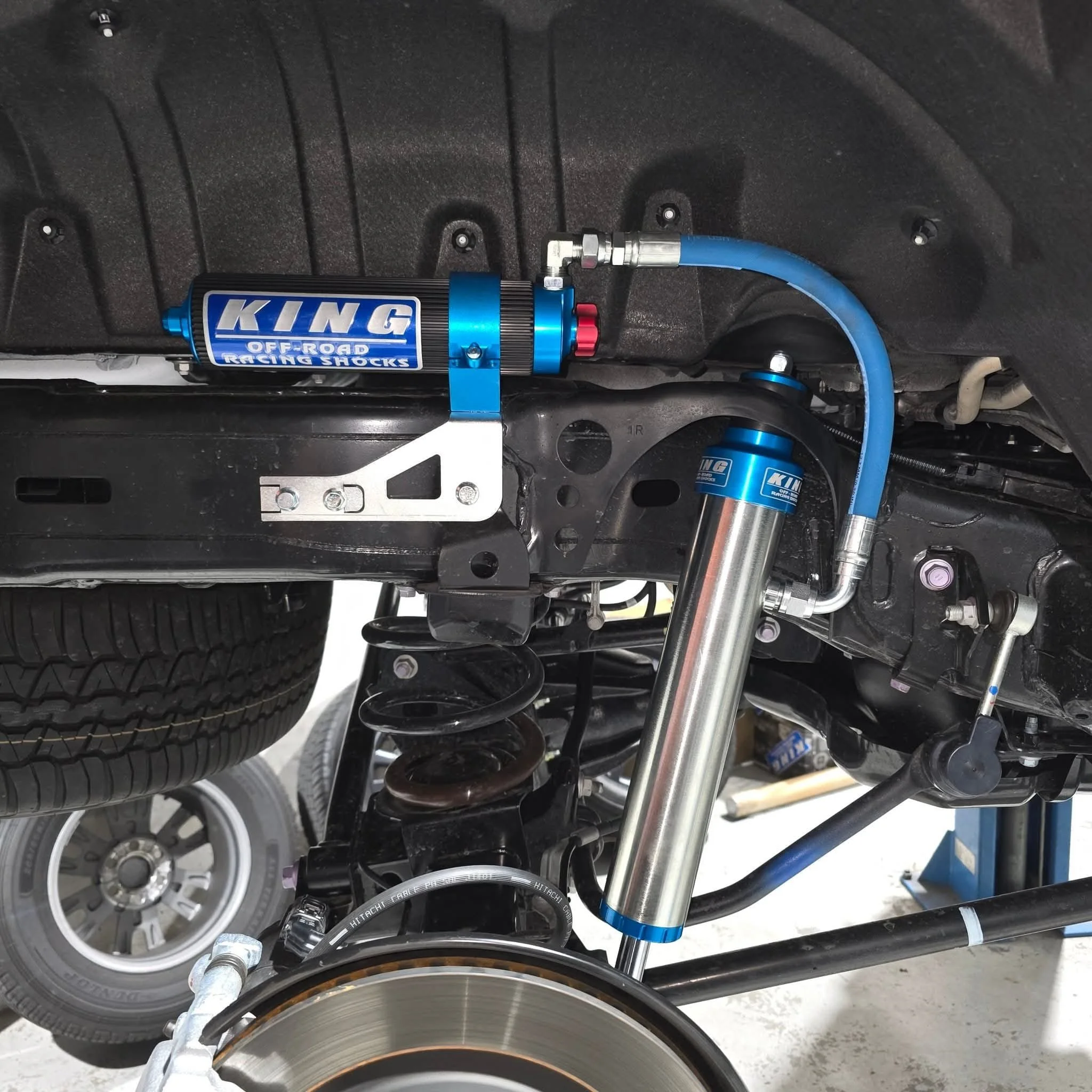 toyota prado rear shocks upgrade