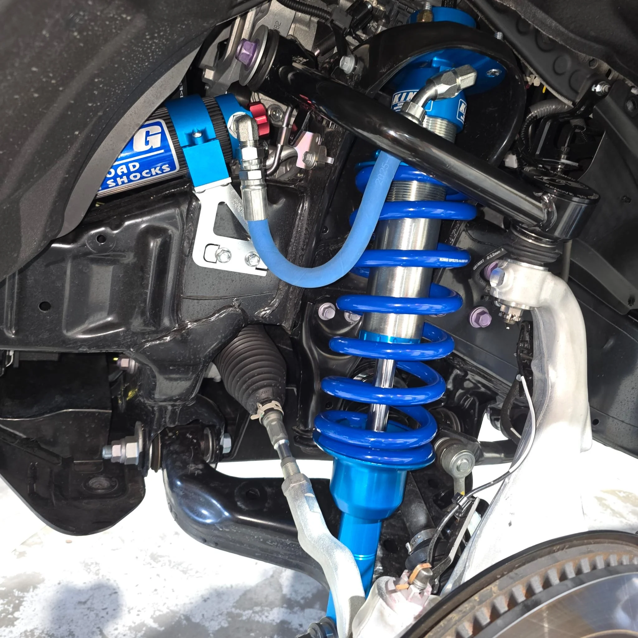 toyota prado front suspension upgrade