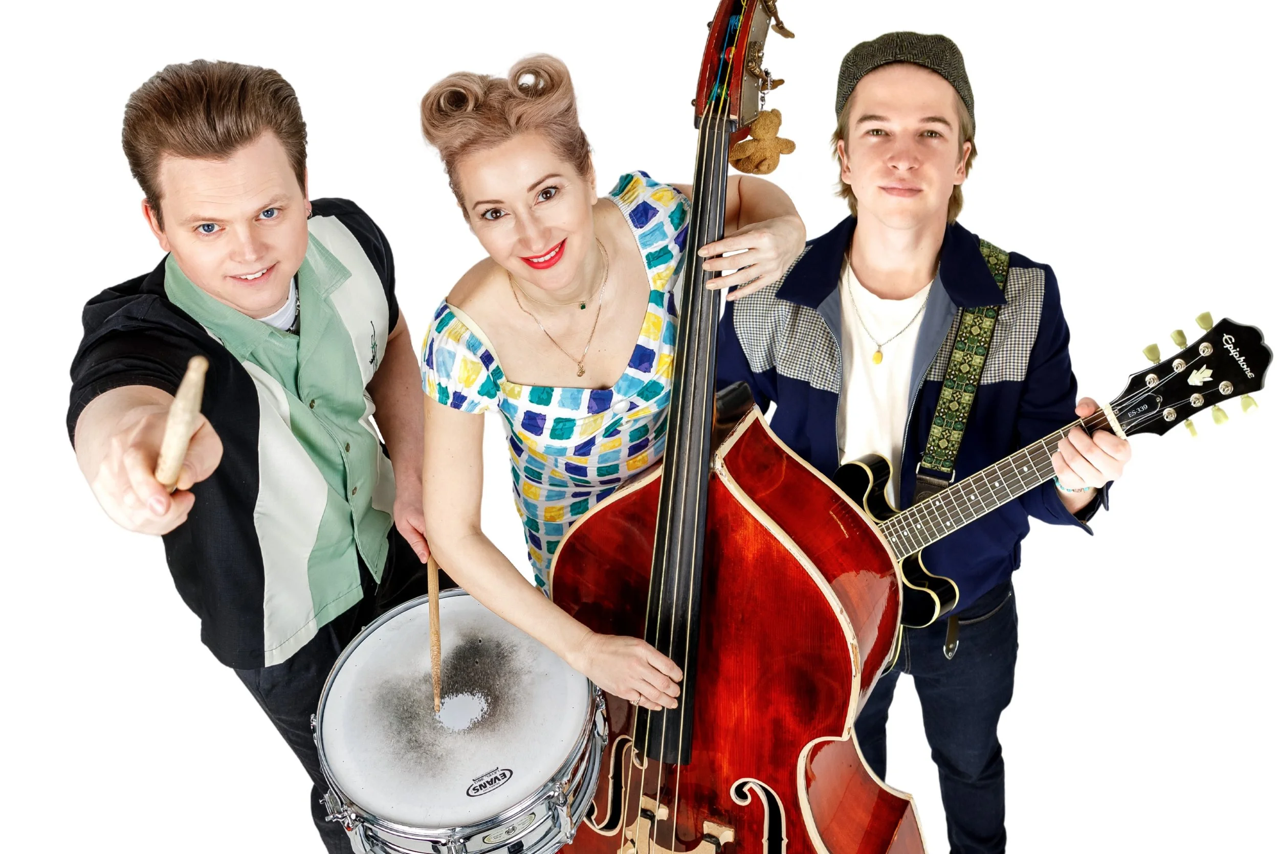 The Swamp Shakers liggend witte achtergrond (jpg)