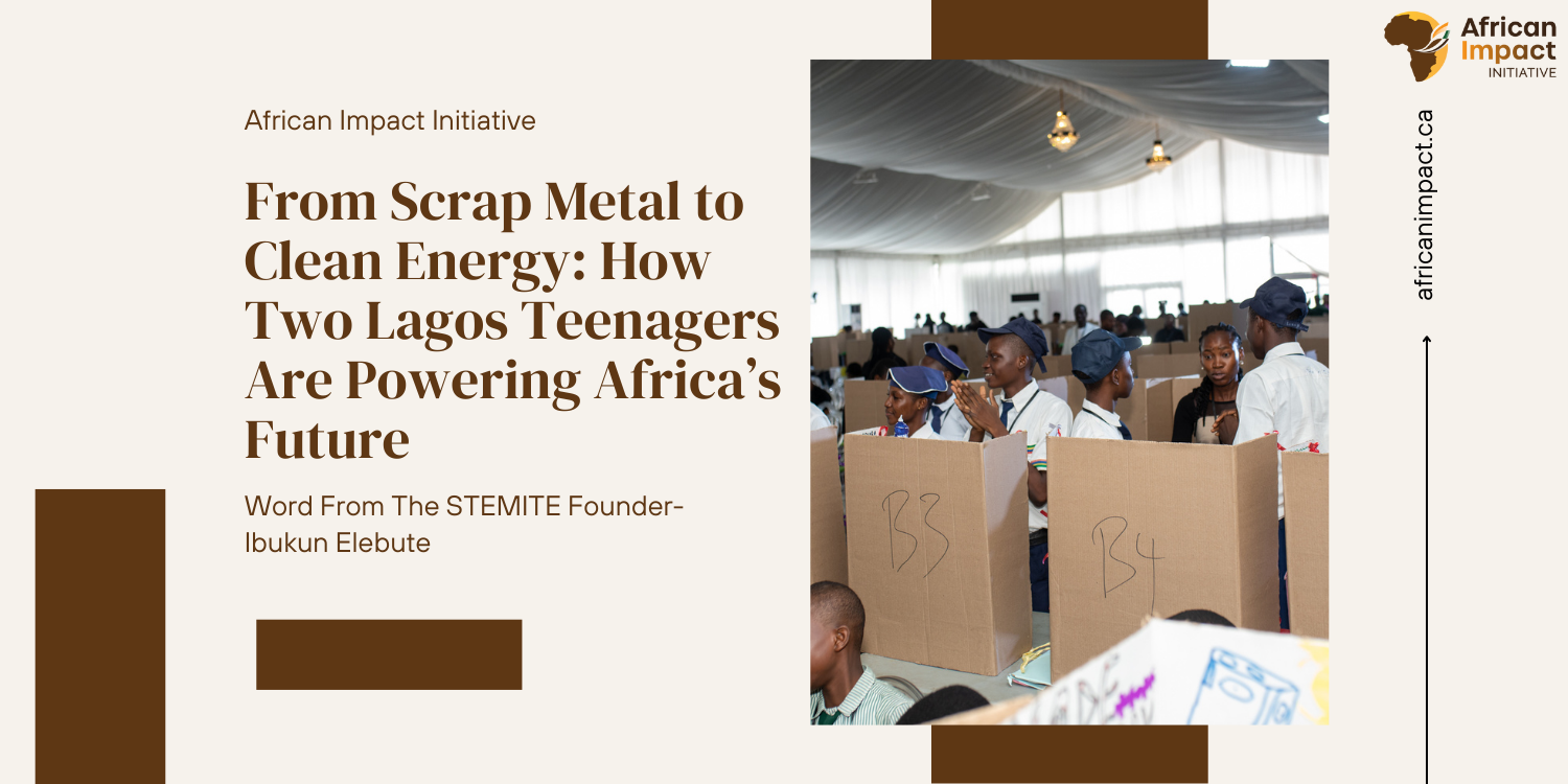 From Scrap Metal to Clean Energy: How Two Lagos Teenagers Are Powering Africa’s Future