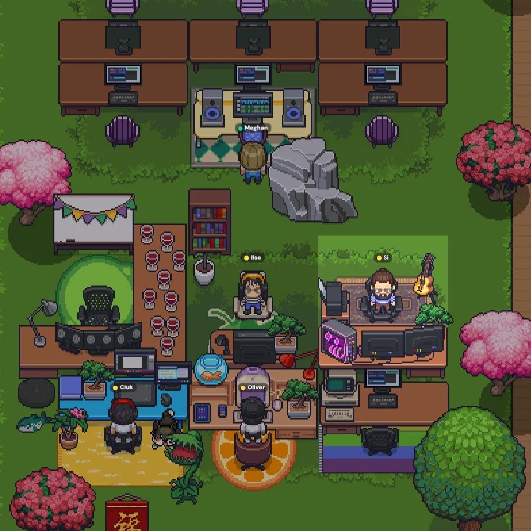 Massive shout‑out to @oliversinyeah for launching our Ani‑Hell HQ on Gather!
It’s surprisingly good with some really helpful features.
#freelancemotiondesign, #motiondesigncommunity, #remoteteamlife, #virtualcoworking, #gathertown, #freelancer