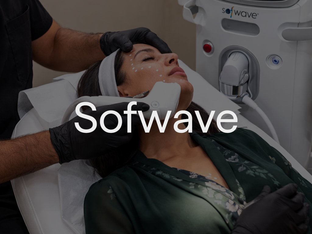Sofwave™ is a non-invasive treatment that stimulates collagen production. It helps lift the brow, face, and neck, while reducing the appearance of wrinkles.