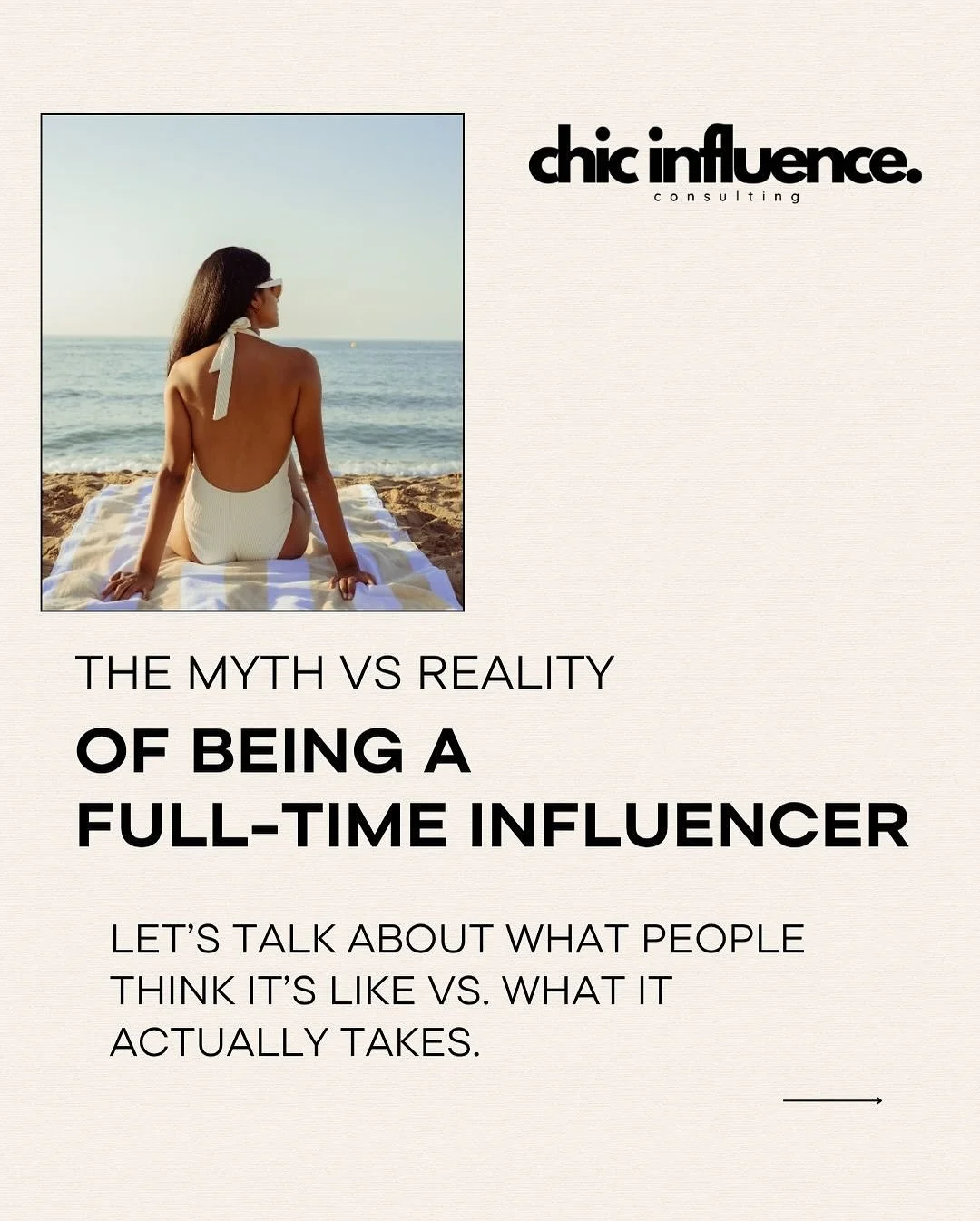 Let’s talk about the myths vs. realities of being a full-time influencer. 
Spoiler: It’s not just filming pretty videos and waiting for the brand deals to roll in.
It’s strategy.
It’s pitching.
It’s analytics.
It&rsquo