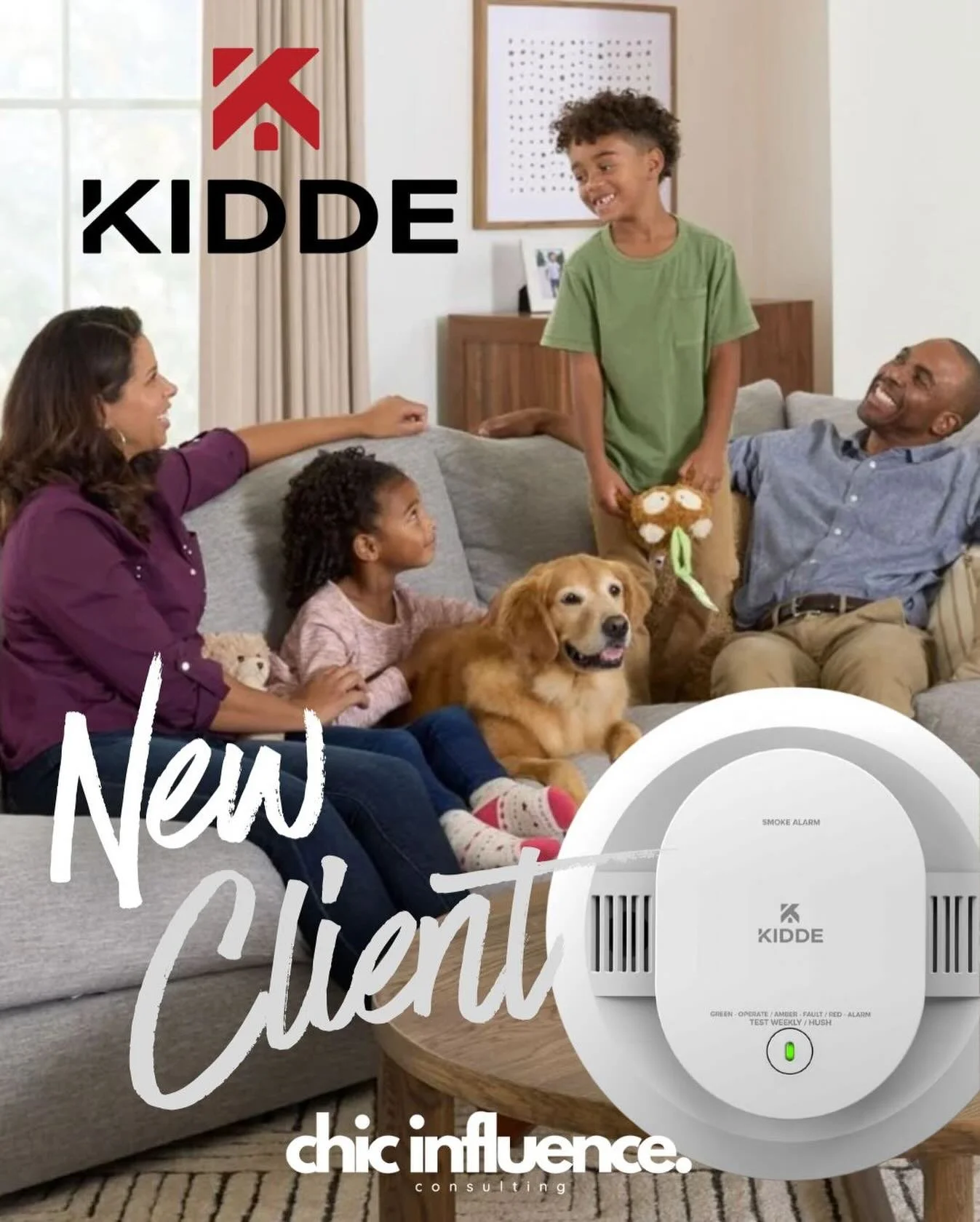 ✨Feeling extra grateful stepping into 2026 ✨
 
Honored to share that Chic Influence Consulting will be partnering with @KiddeFireSafety, North America&rsquo;s #1 home fire safety brand*, to lead their always-on influencer marketing and executive visi