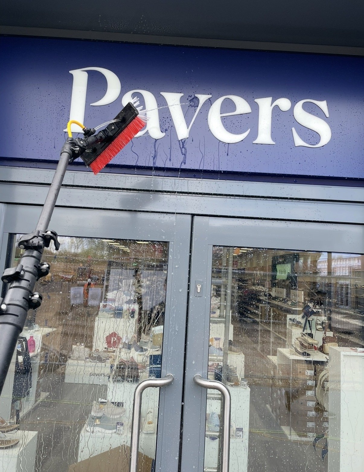 Commercial Canopy & Signage Cleaning