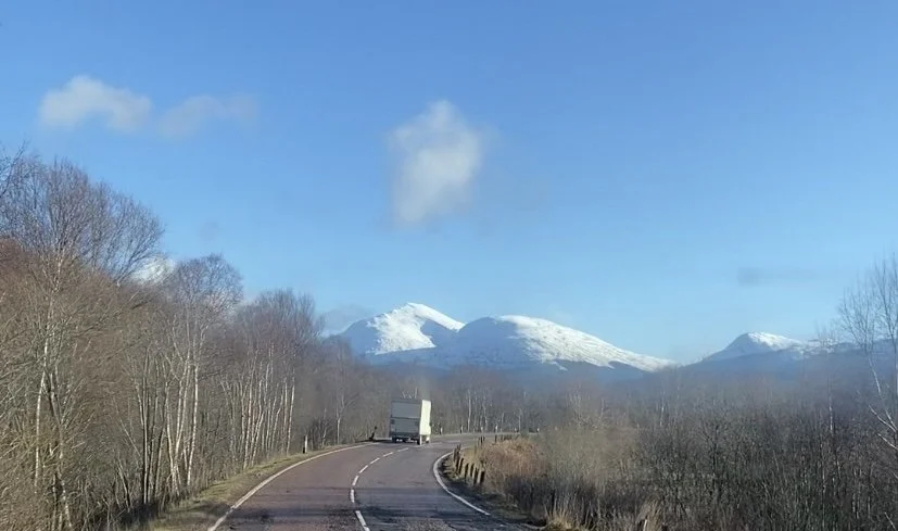 Hebdon Removal van from Thirsk to Scotland