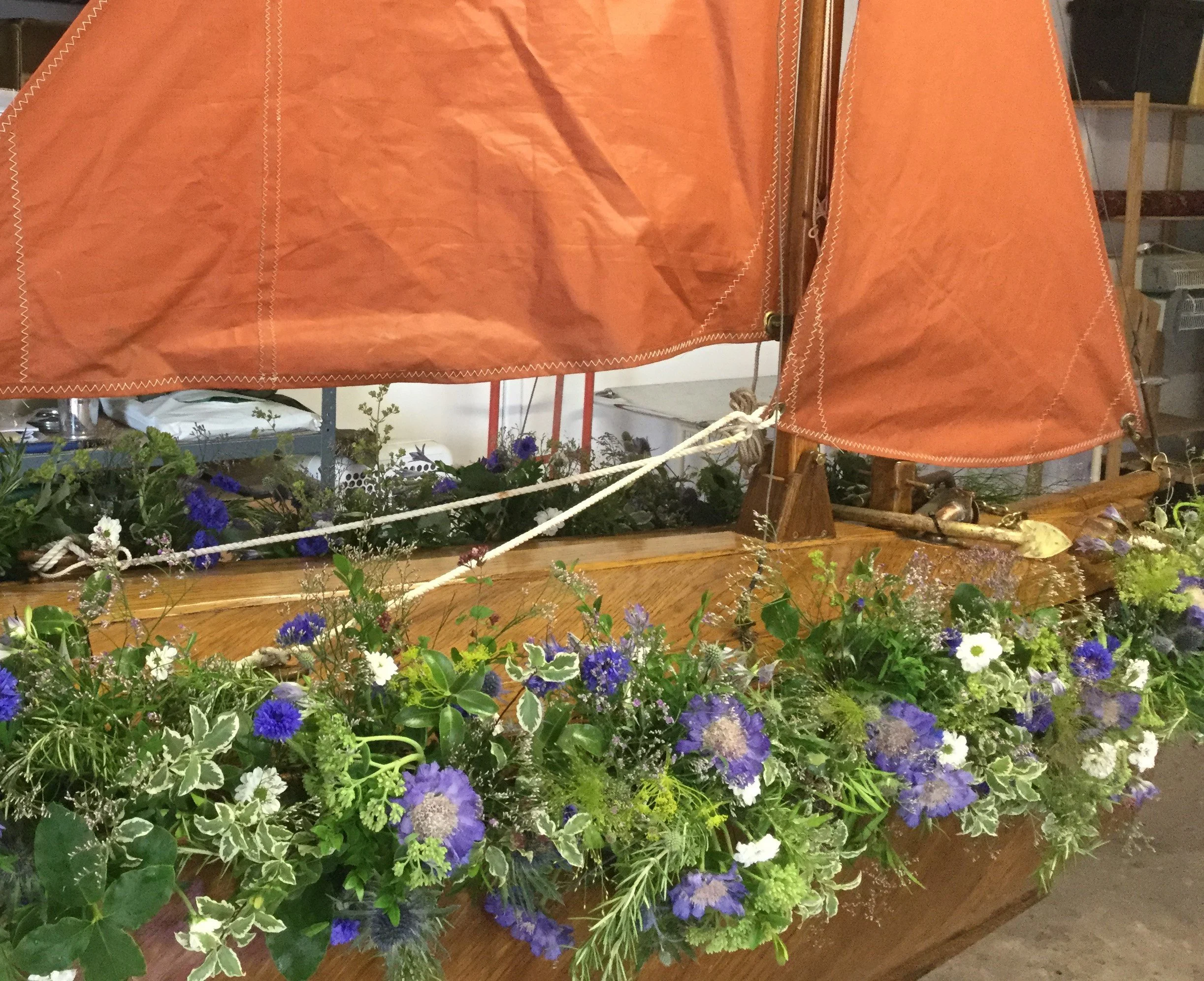 For a gentleman that loved the sea and sailing. 